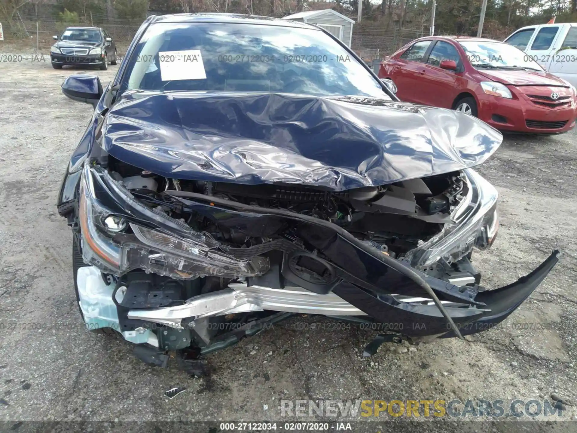 6 Photograph of a damaged car JTDHPRAE8LJ034067 TOYOTA COROLLA 2020