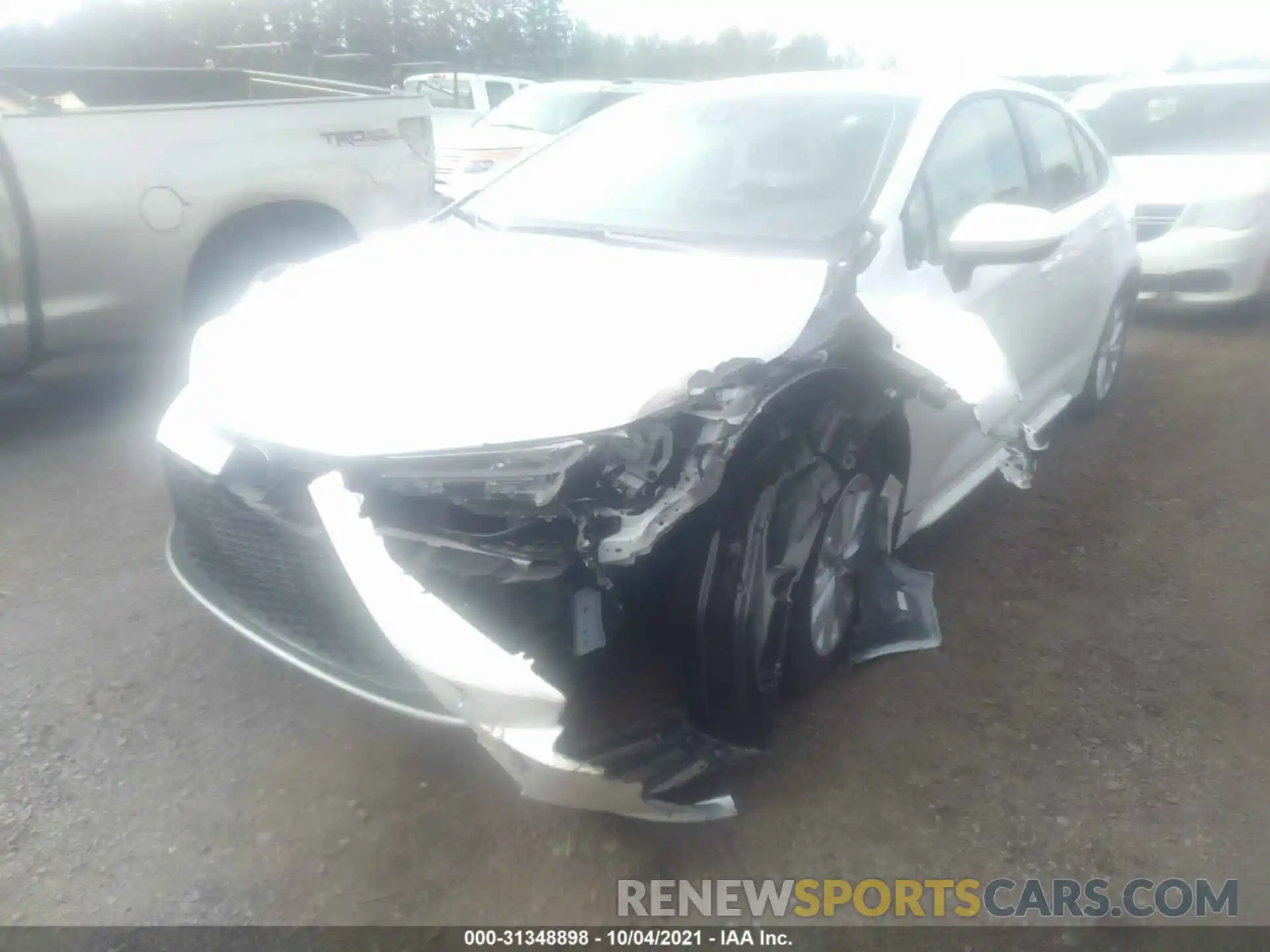 6 Photograph of a damaged car JTDHPRAE8LJ048843 TOYOTA COROLLA 2020