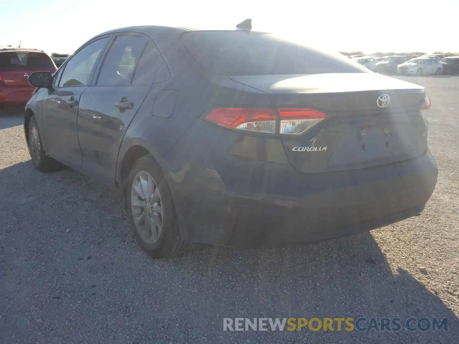 3 Photograph of a damaged car JTDHPRAE8LJ050088 TOYOTA COROLLA 2020