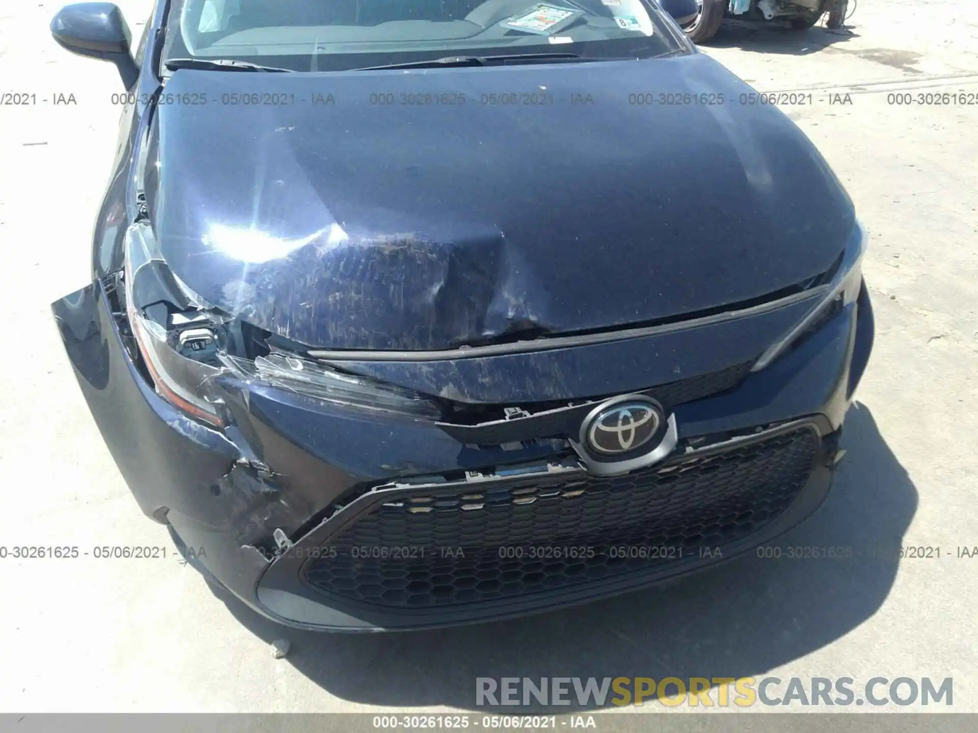 6 Photograph of a damaged car JTDHPRAE8LJ060586 TOYOTA COROLLA 2020