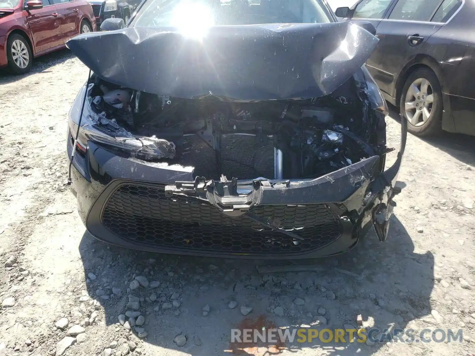 9 Photograph of a damaged car JTDHPRAE8LJ063746 TOYOTA COROLLA 2020