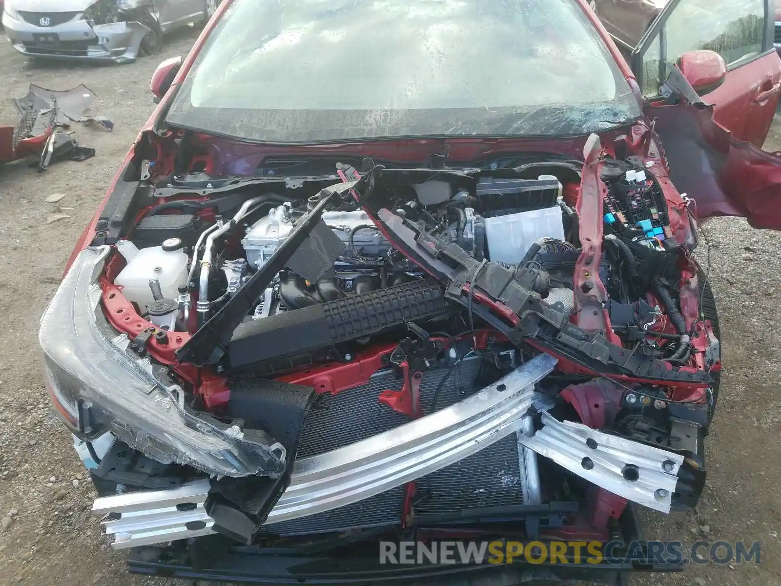 7 Фотография поврежденного автомобиля JTDHPRAE8LJ065352 TOYOTA COROLLA 2020