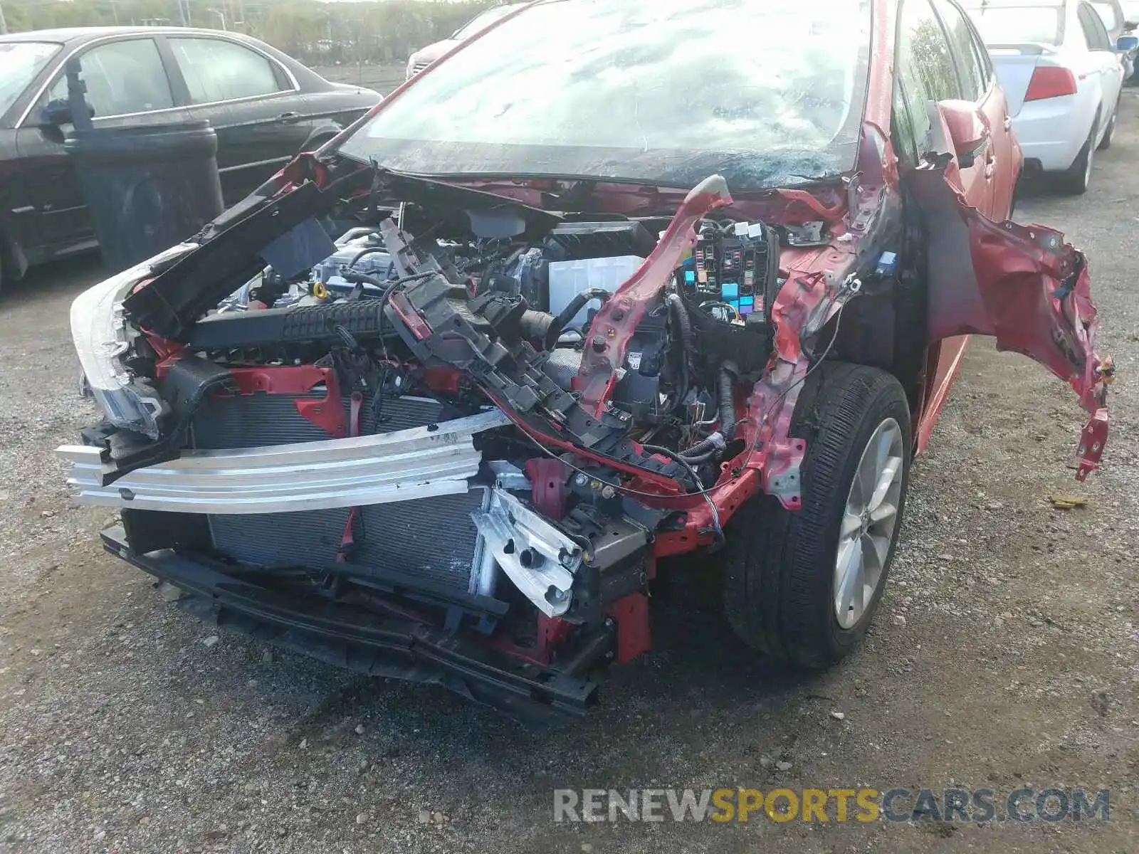 9 Фотография поврежденного автомобиля JTDHPRAE8LJ065352 TOYOTA COROLLA 2020