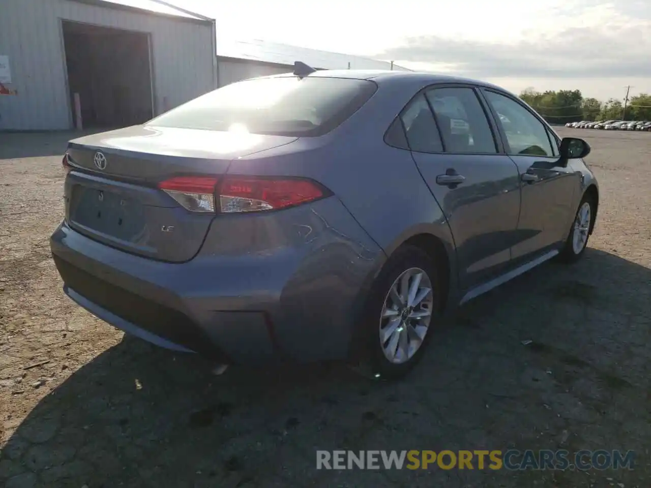 4 Photograph of a damaged car JTDHPRAE8LJ068462 TOYOTA COROLLA 2020