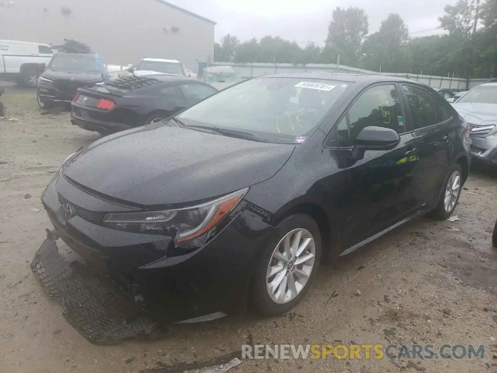 2 Photograph of a damaged car JTDHPRAE9LJ005676 TOYOTA COROLLA 2020