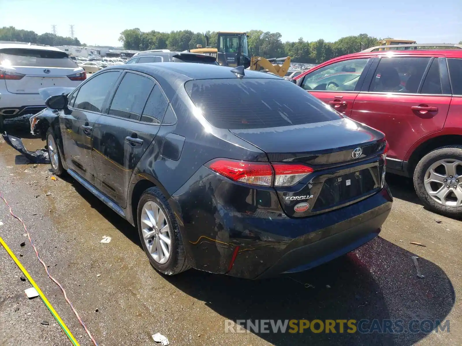 3 Photograph of a damaged car JTDHPRAE9LJ006858 TOYOTA COROLLA 2020