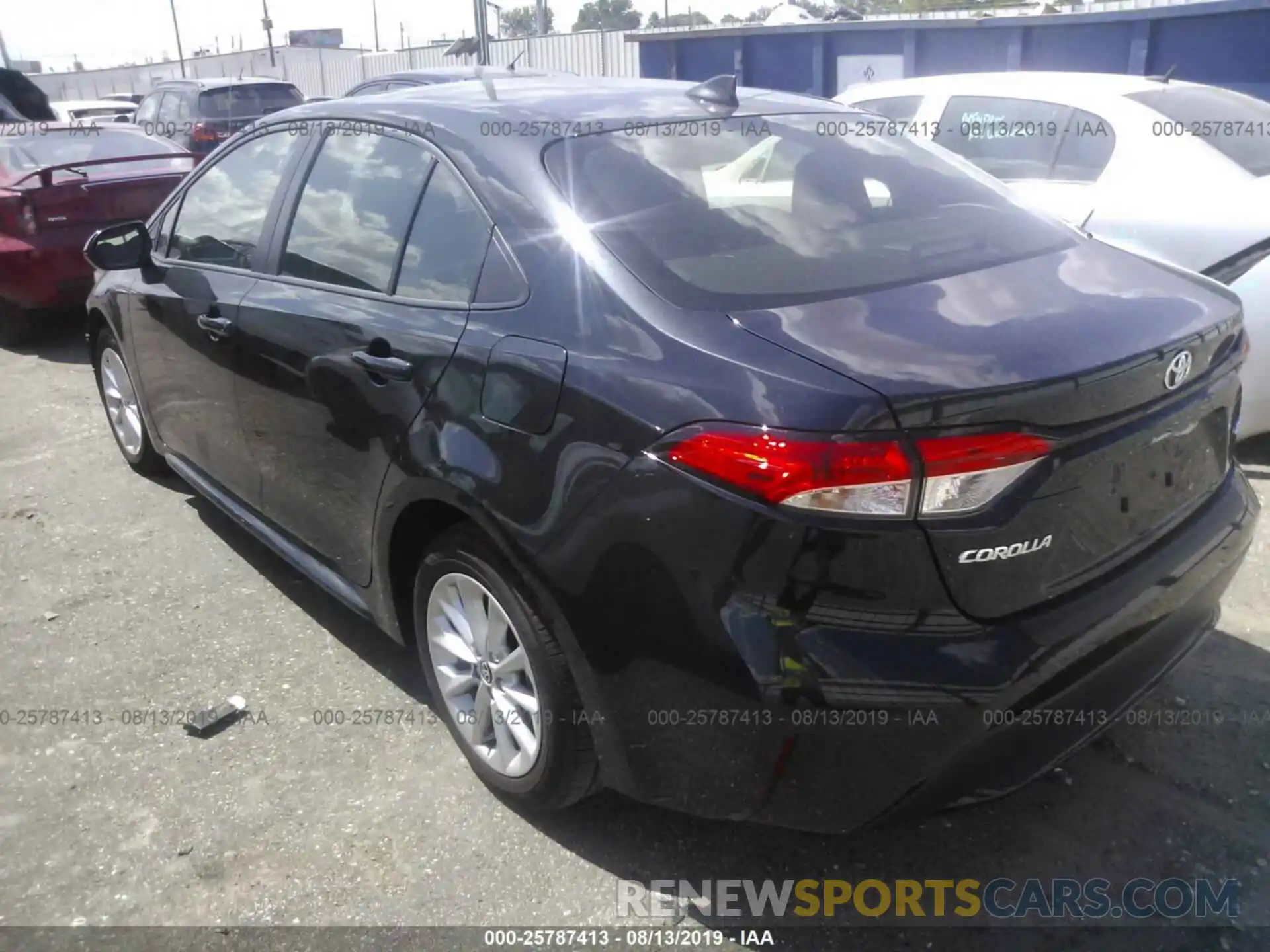 3 Photograph of a damaged car JTDHPRAE9LJ010067 TOYOTA COROLLA 2020