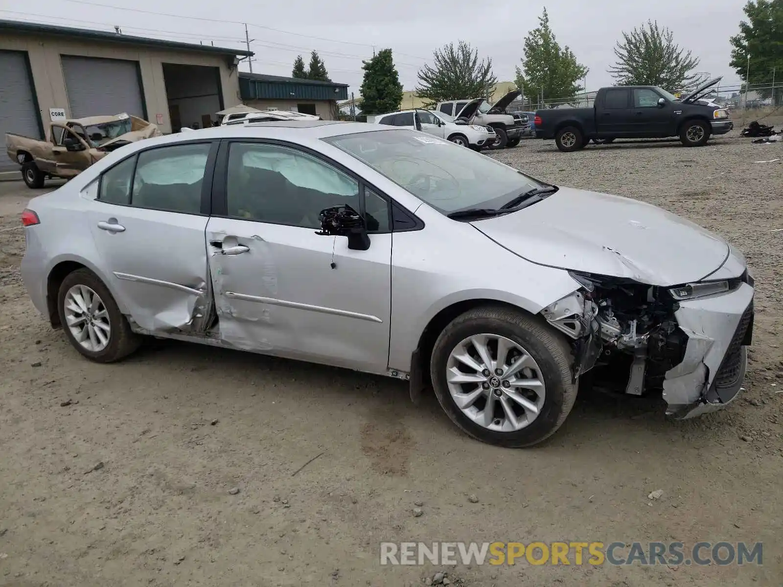 9 Photograph of a damaged car JTDHPRAE9LJ015155 TOYOTA COROLLA 2020