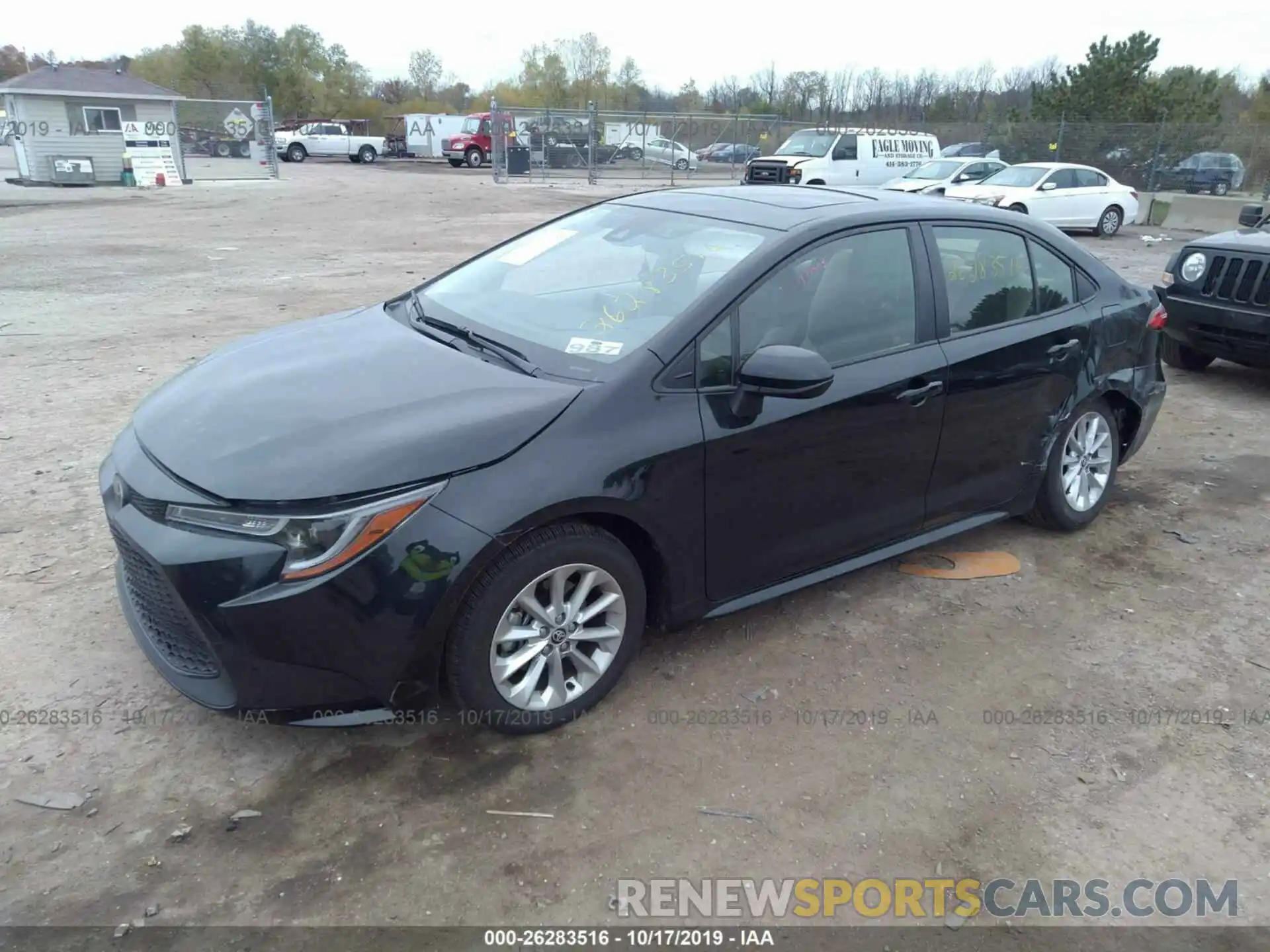 2 Photograph of a damaged car JTDHPRAE9LJ015737 TOYOTA COROLLA 2020