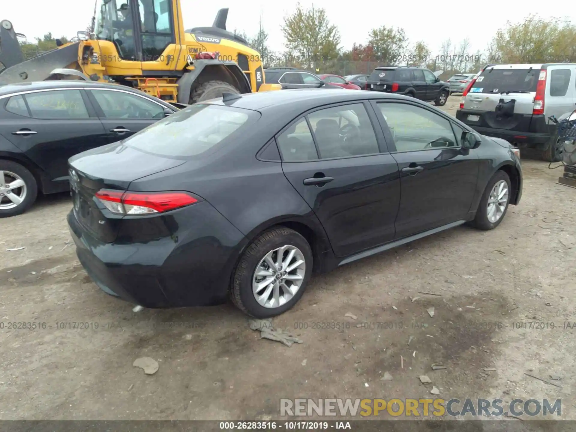 4 Photograph of a damaged car JTDHPRAE9LJ015737 TOYOTA COROLLA 2020