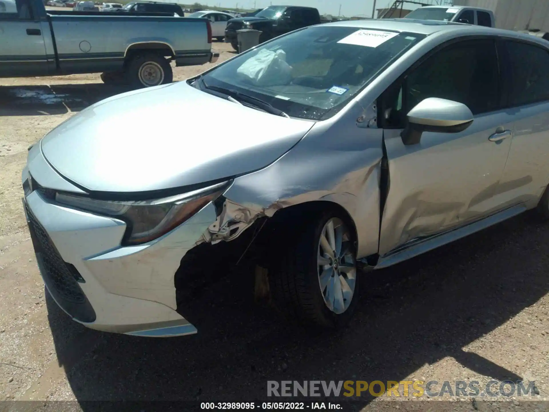 6 Photograph of a damaged car JTDHPRAE9LJ017374 TOYOTA COROLLA 2020