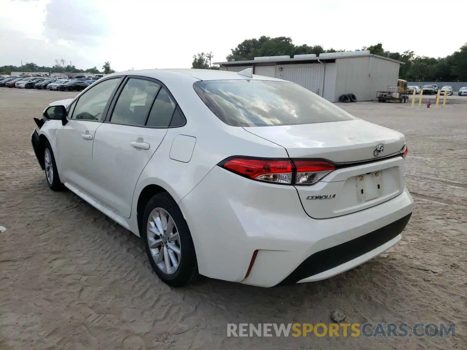 3 Photograph of a damaged car JTDHPRAE9LJ023255 TOYOTA COROLLA 2020