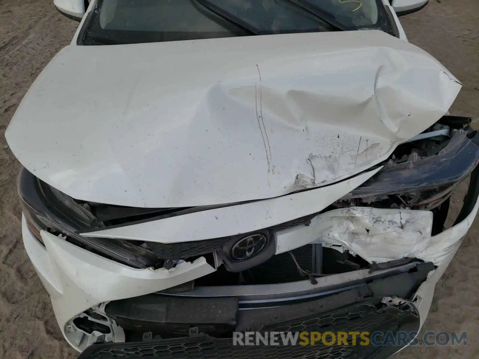 7 Photograph of a damaged car JTDHPRAE9LJ023255 TOYOTA COROLLA 2020