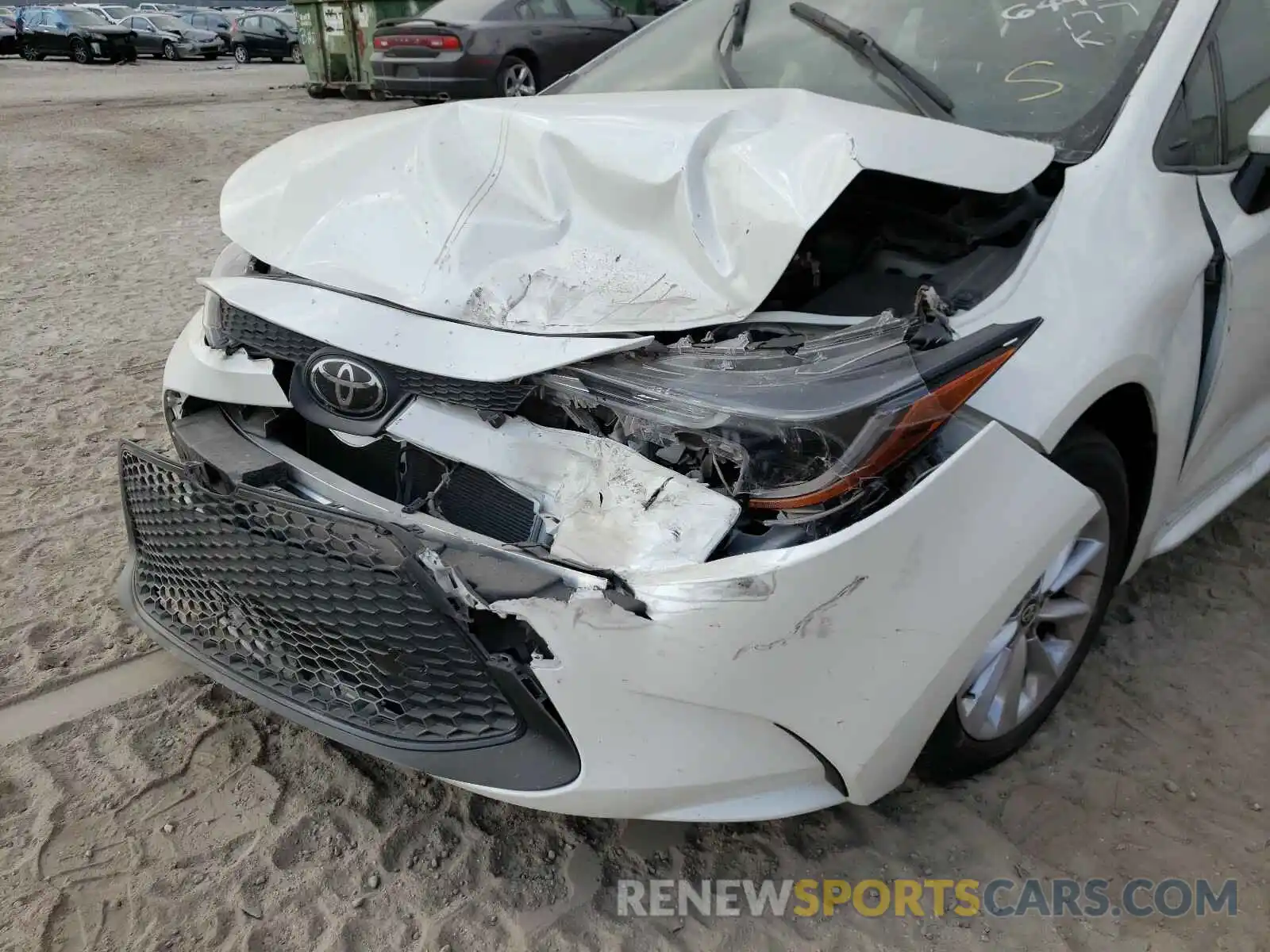 9 Photograph of a damaged car JTDHPRAE9LJ023255 TOYOTA COROLLA 2020