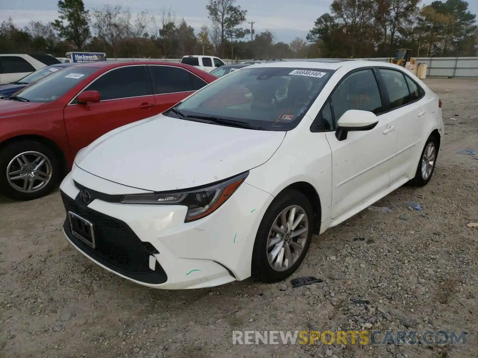 2 Photograph of a damaged car JTDHPRAE9LJ030934 TOYOTA COROLLA 2020