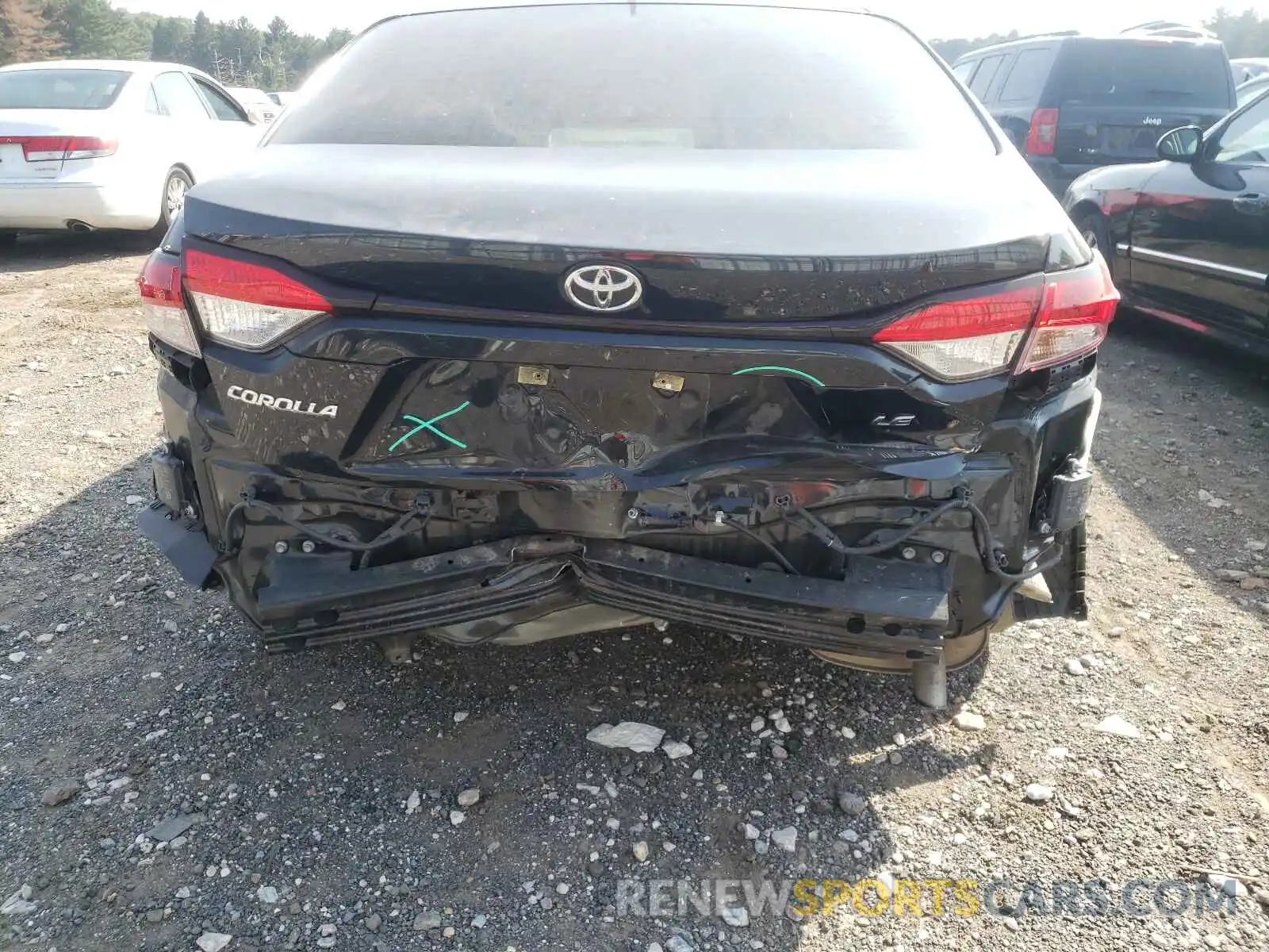 9 Photograph of a damaged car JTDHPRAE9LJ039276 TOYOTA COROLLA 2020