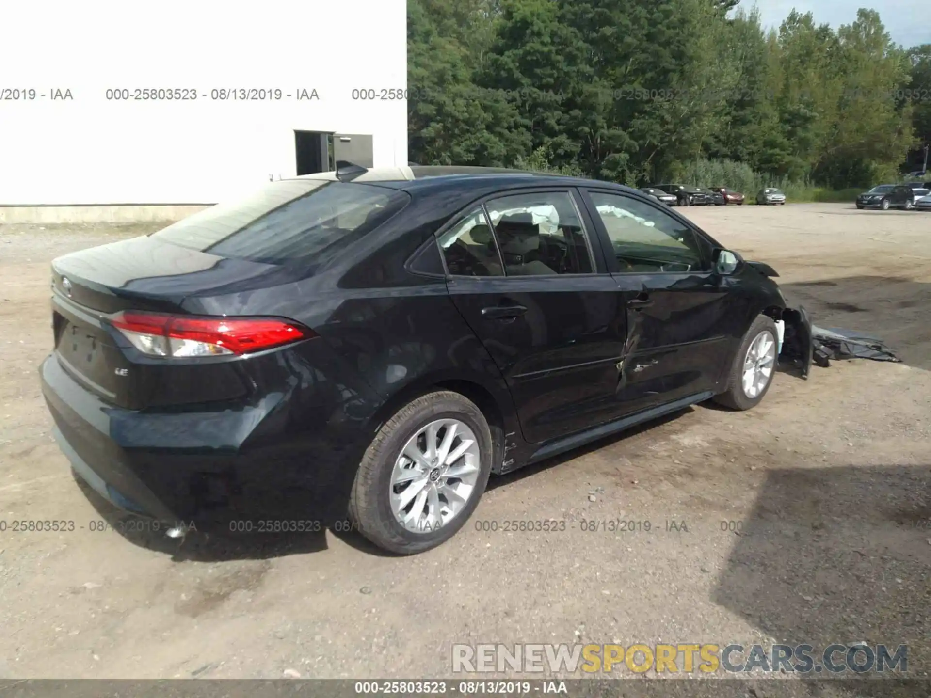 4 Photograph of a damaged car JTDHPRAE9LJ041531 TOYOTA COROLLA 2020