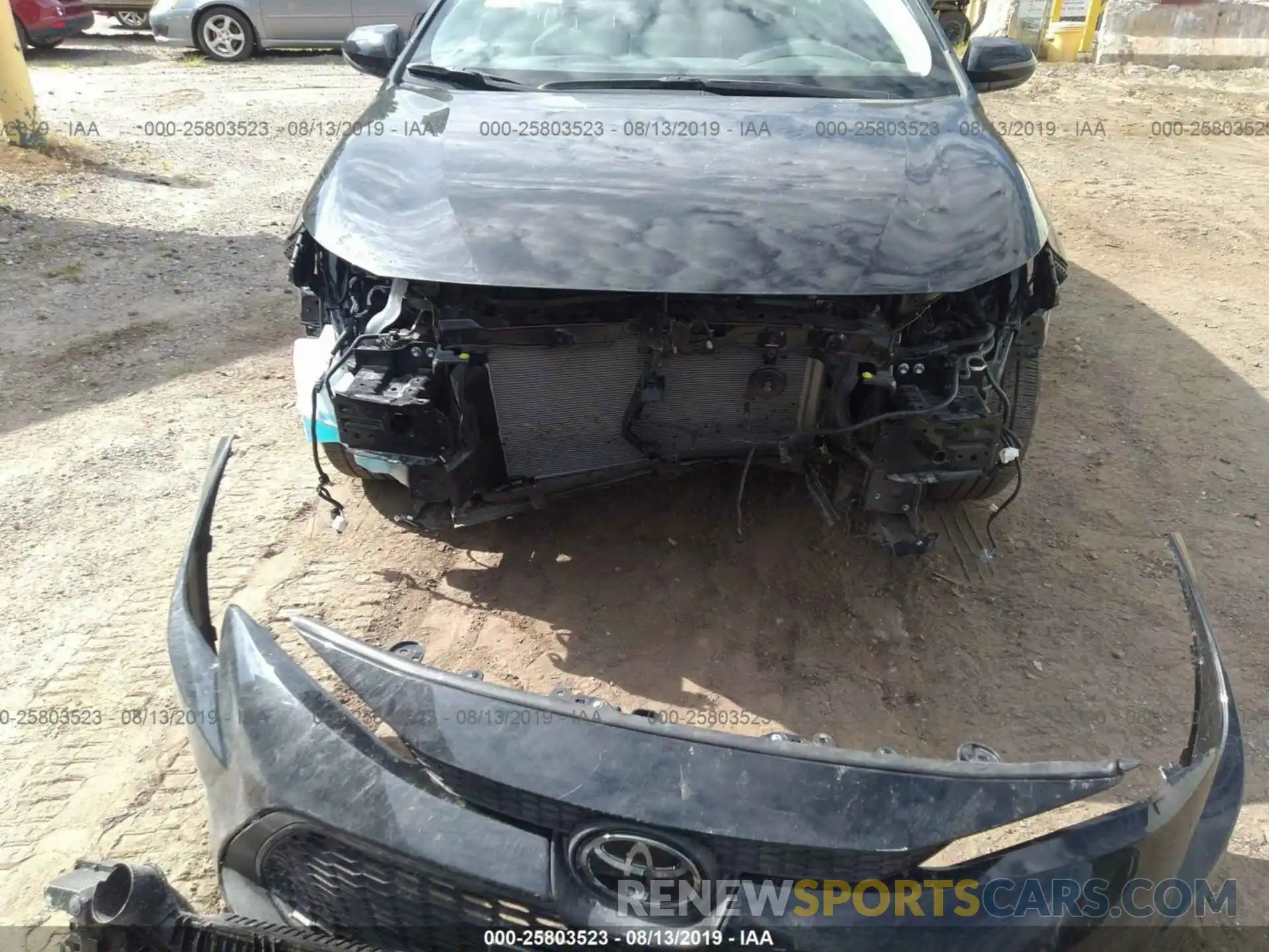 6 Photograph of a damaged car JTDHPRAE9LJ041531 TOYOTA COROLLA 2020