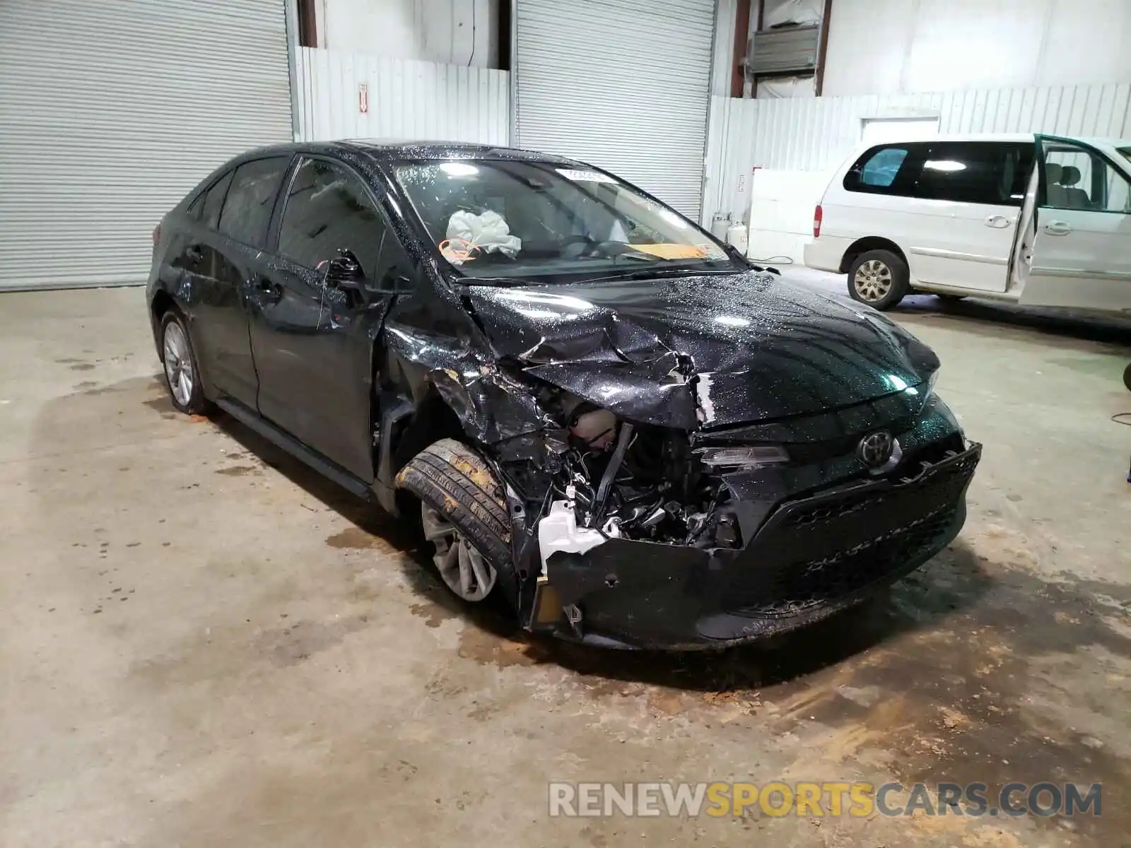 1 Photograph of a damaged car JTDHPRAE9LJ044607 TOYOTA COROLLA 2020