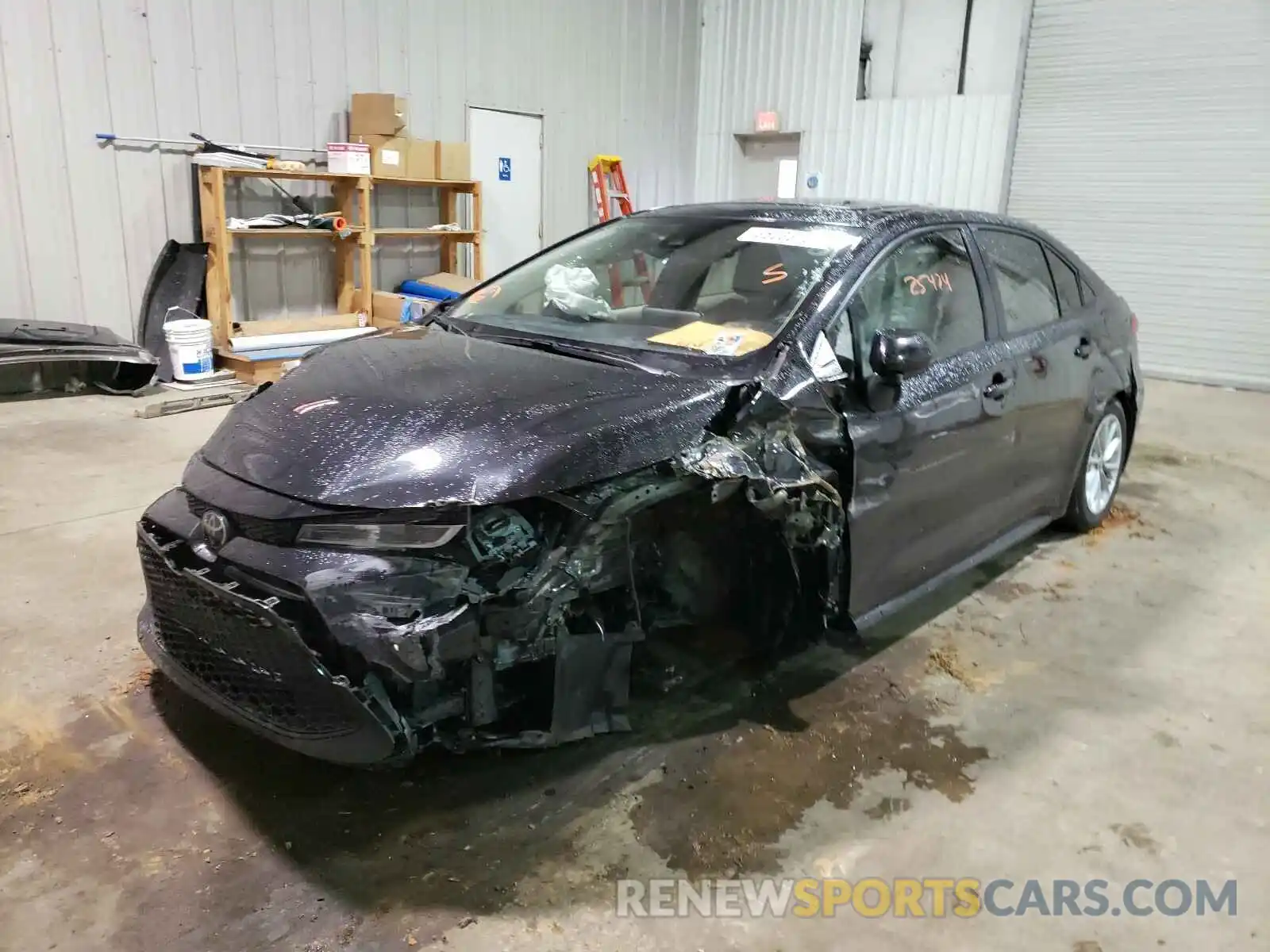 2 Photograph of a damaged car JTDHPRAE9LJ044607 TOYOTA COROLLA 2020