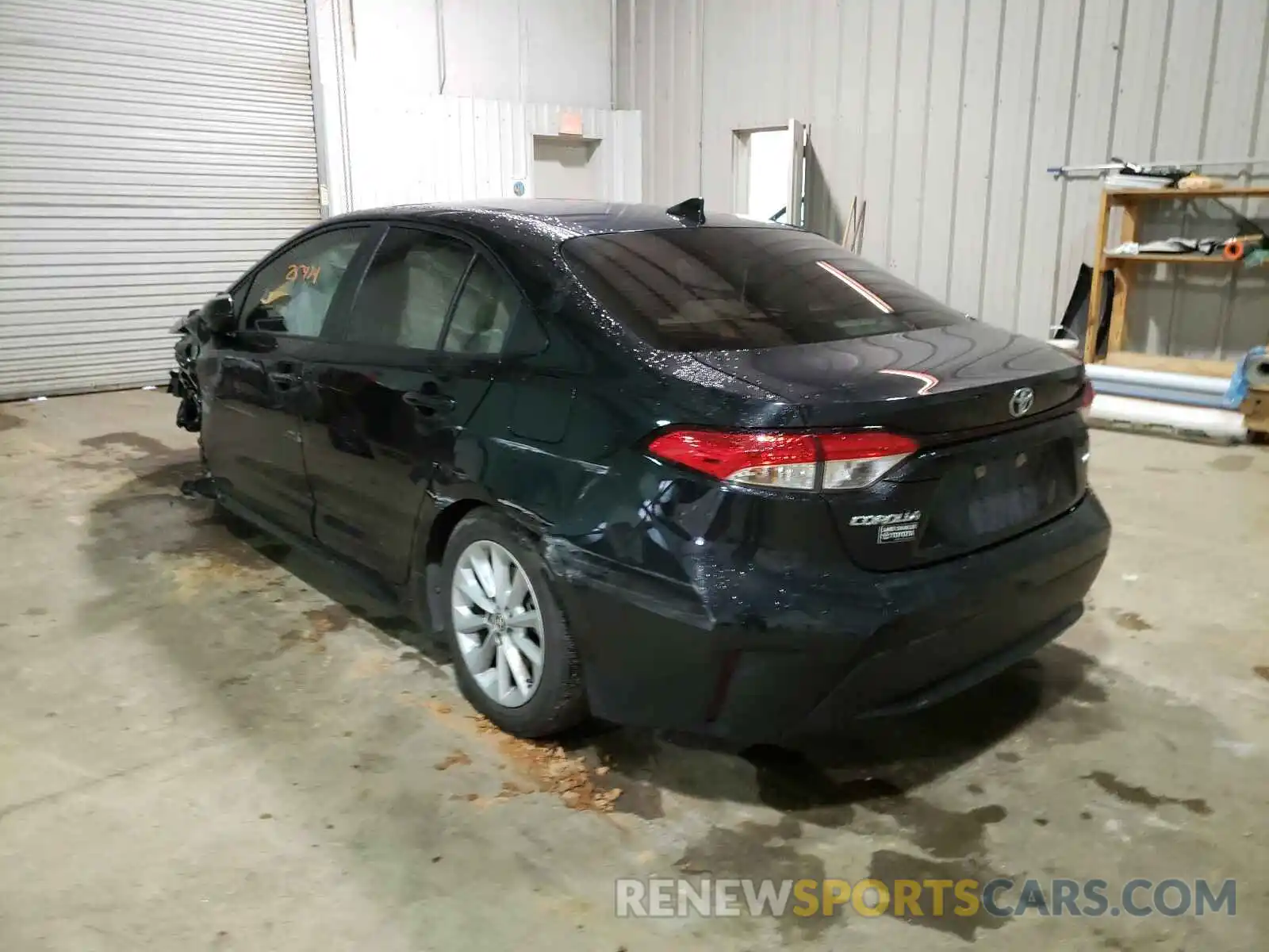 3 Photograph of a damaged car JTDHPRAE9LJ044607 TOYOTA COROLLA 2020