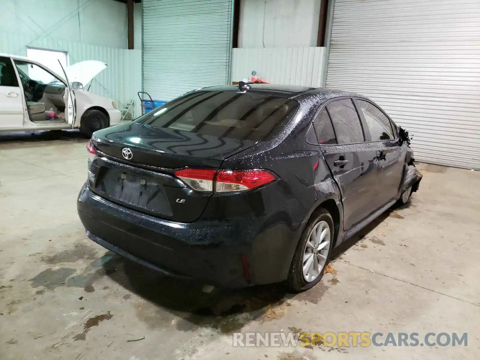 4 Photograph of a damaged car JTDHPRAE9LJ044607 TOYOTA COROLLA 2020