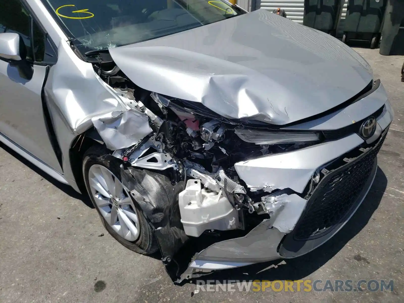 9 Photograph of a damaged car JTDHPRAE9LJ045515 TOYOTA COROLLA 2020