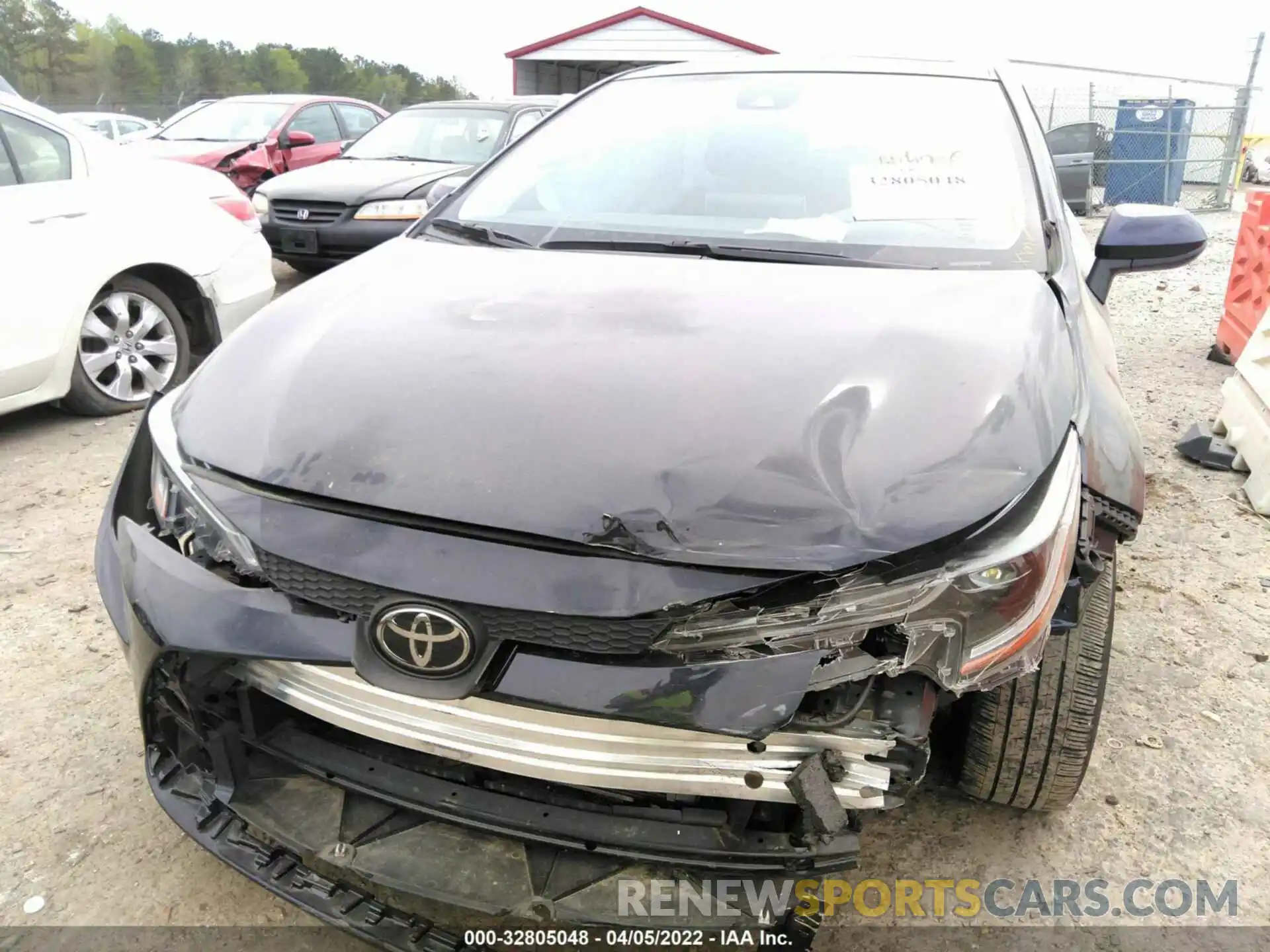 6 Photograph of a damaged car JTDHPRAE9LJ047541 TOYOTA COROLLA 2020