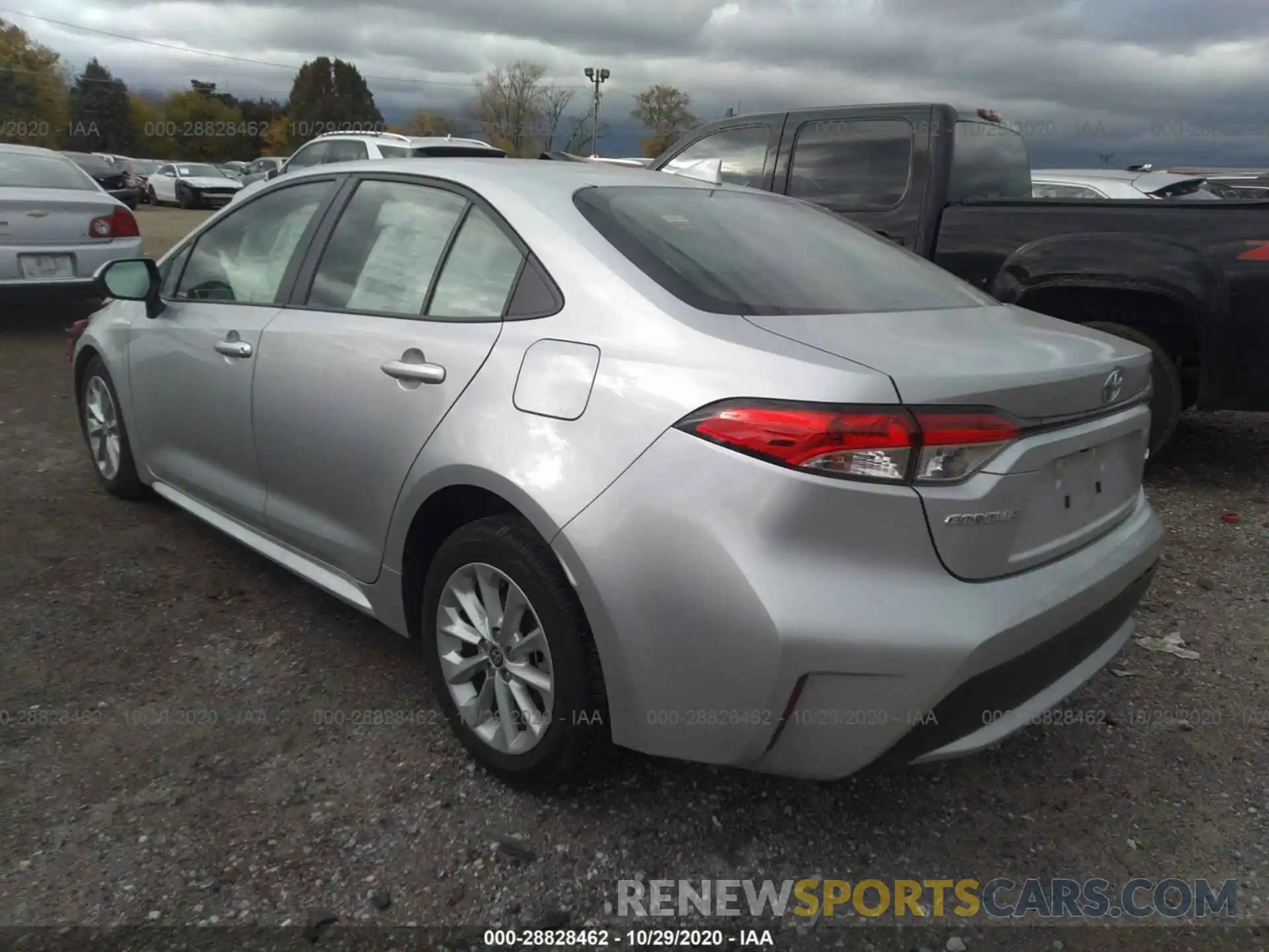 3 Photograph of a damaged car JTDHPRAE9LJ067501 TOYOTA COROLLA 2020