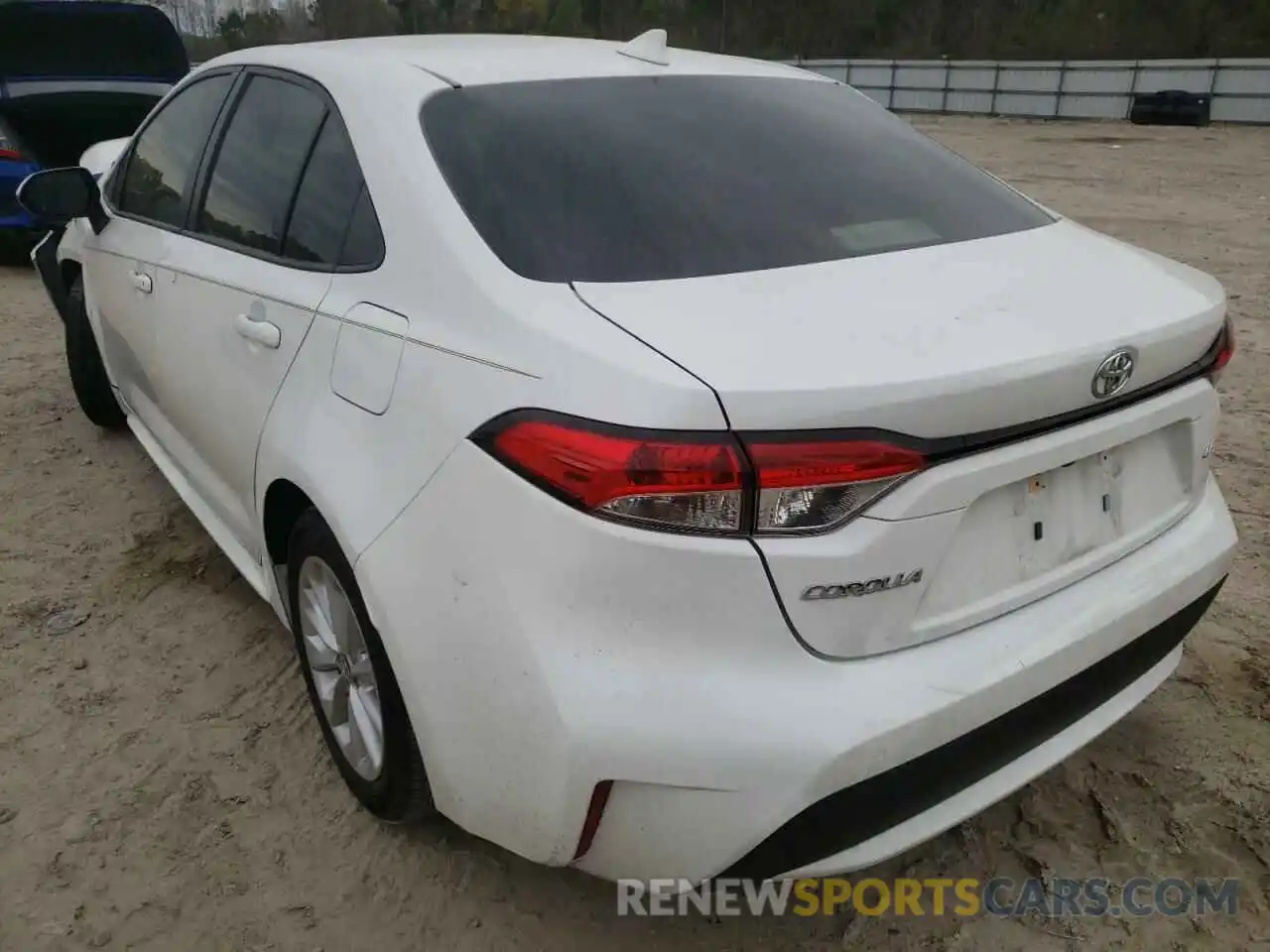 3 Photograph of a damaged car JTDHPRAE9LJ068843 TOYOTA COROLLA 2020