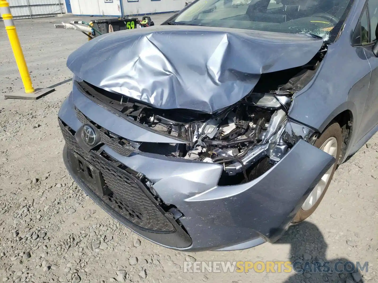 9 Photograph of a damaged car JTDHPRAE9LJ071340 TOYOTA COROLLA 2020