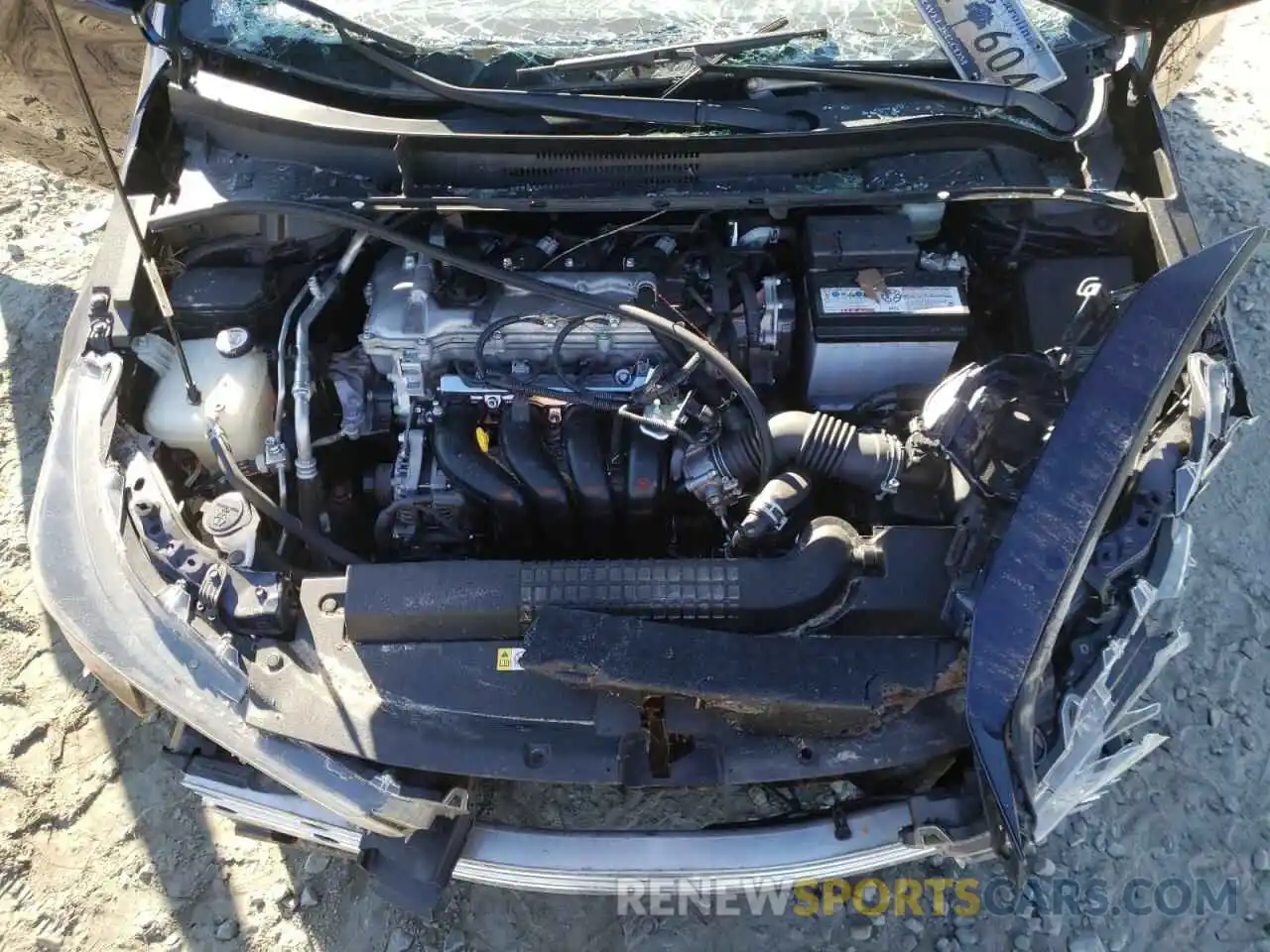 7 Photograph of a damaged car JTDHPRAE9LJ073864 TOYOTA COROLLA 2020