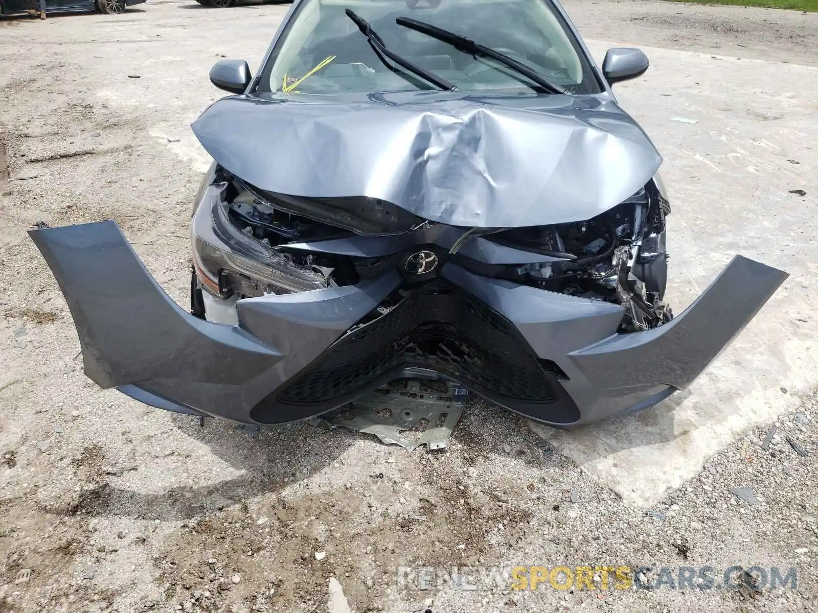 9 Photograph of a damaged car JTDHPRAEXLJ005914 TOYOTA COROLLA 2020