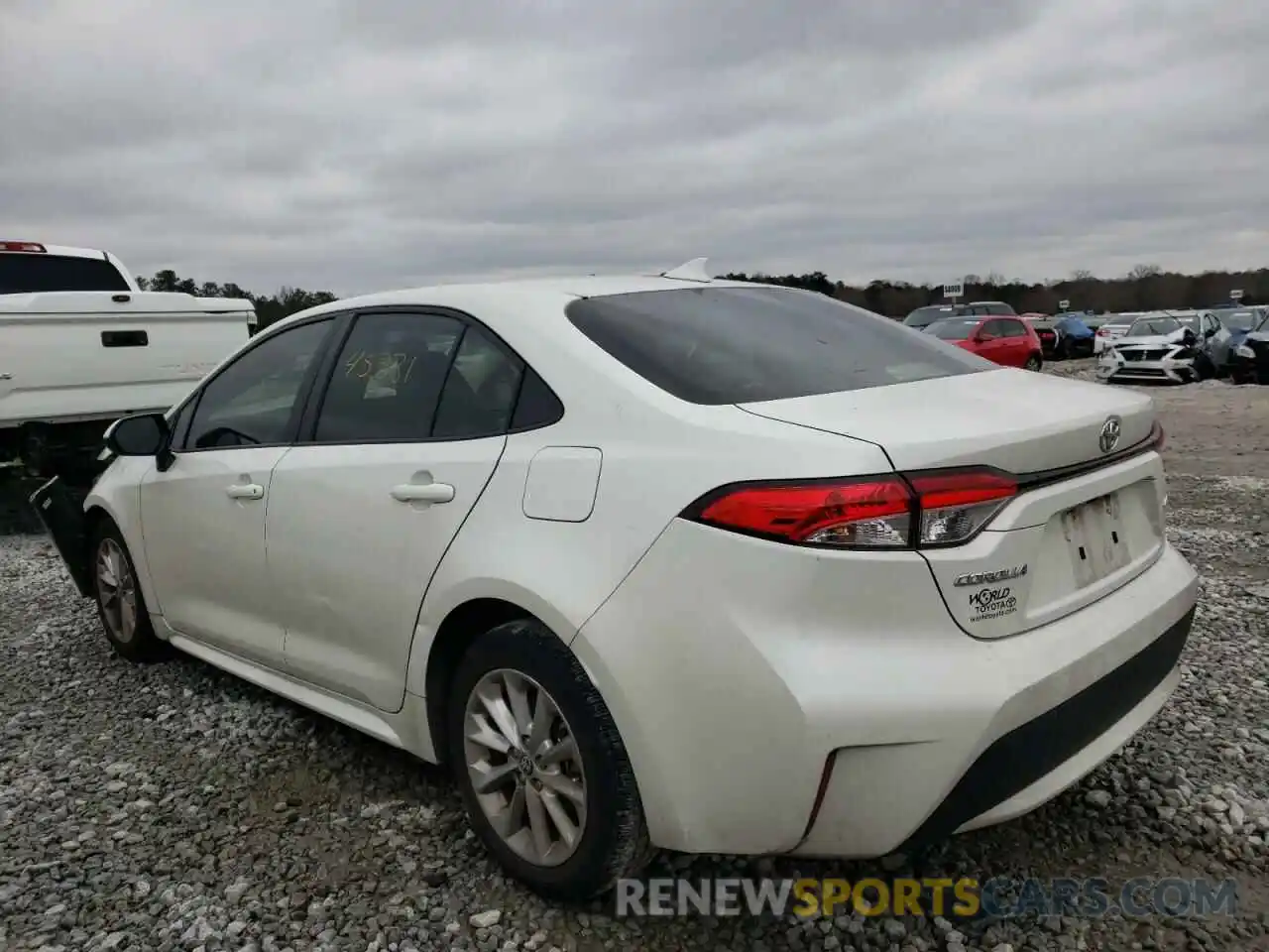 3 Photograph of a damaged car JTDHPRAEXLJ010370 TOYOTA COROLLA 2020