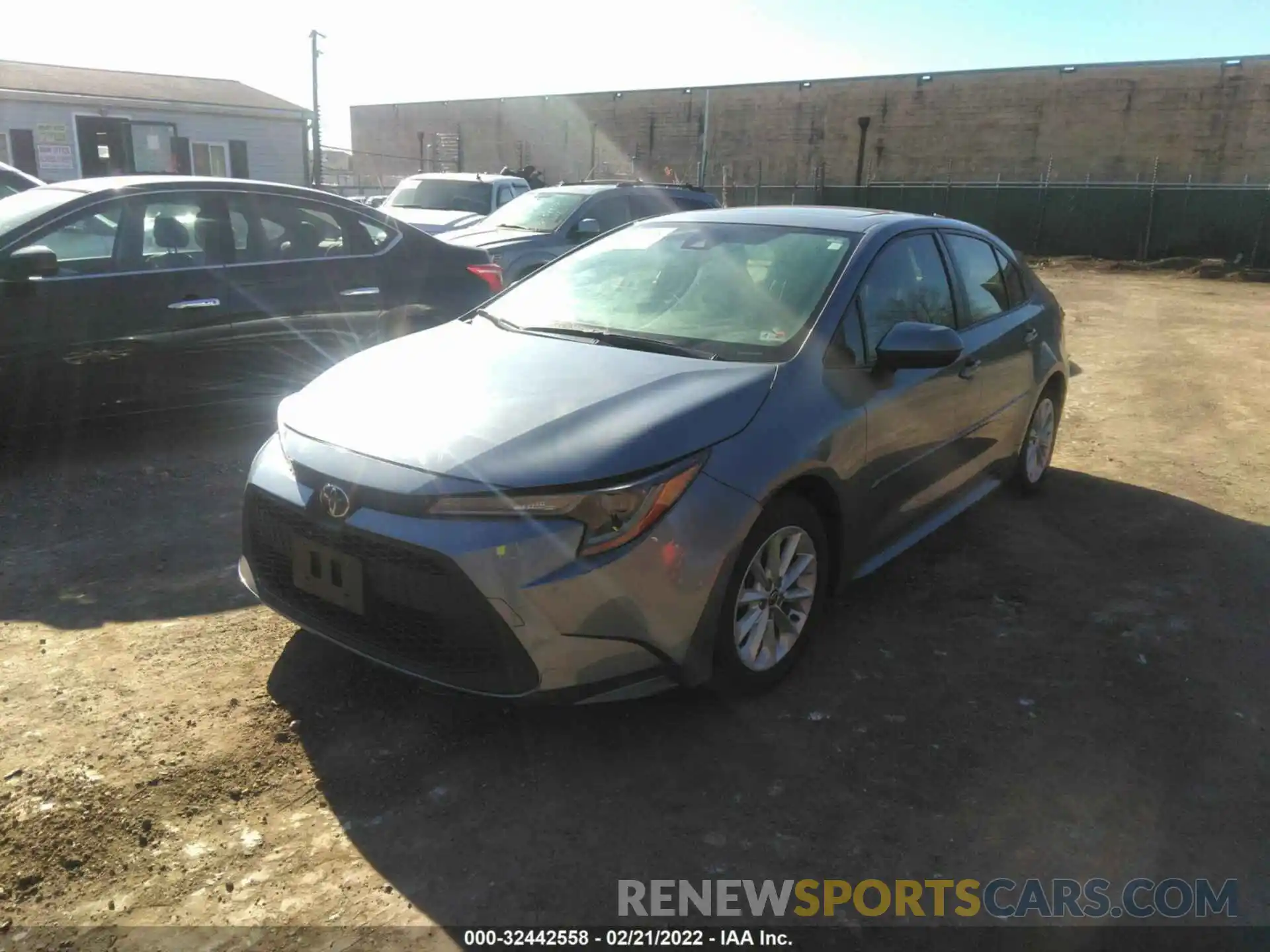 2 Photograph of a damaged car JTDHPRAEXLJ010403 TOYOTA COROLLA 2020