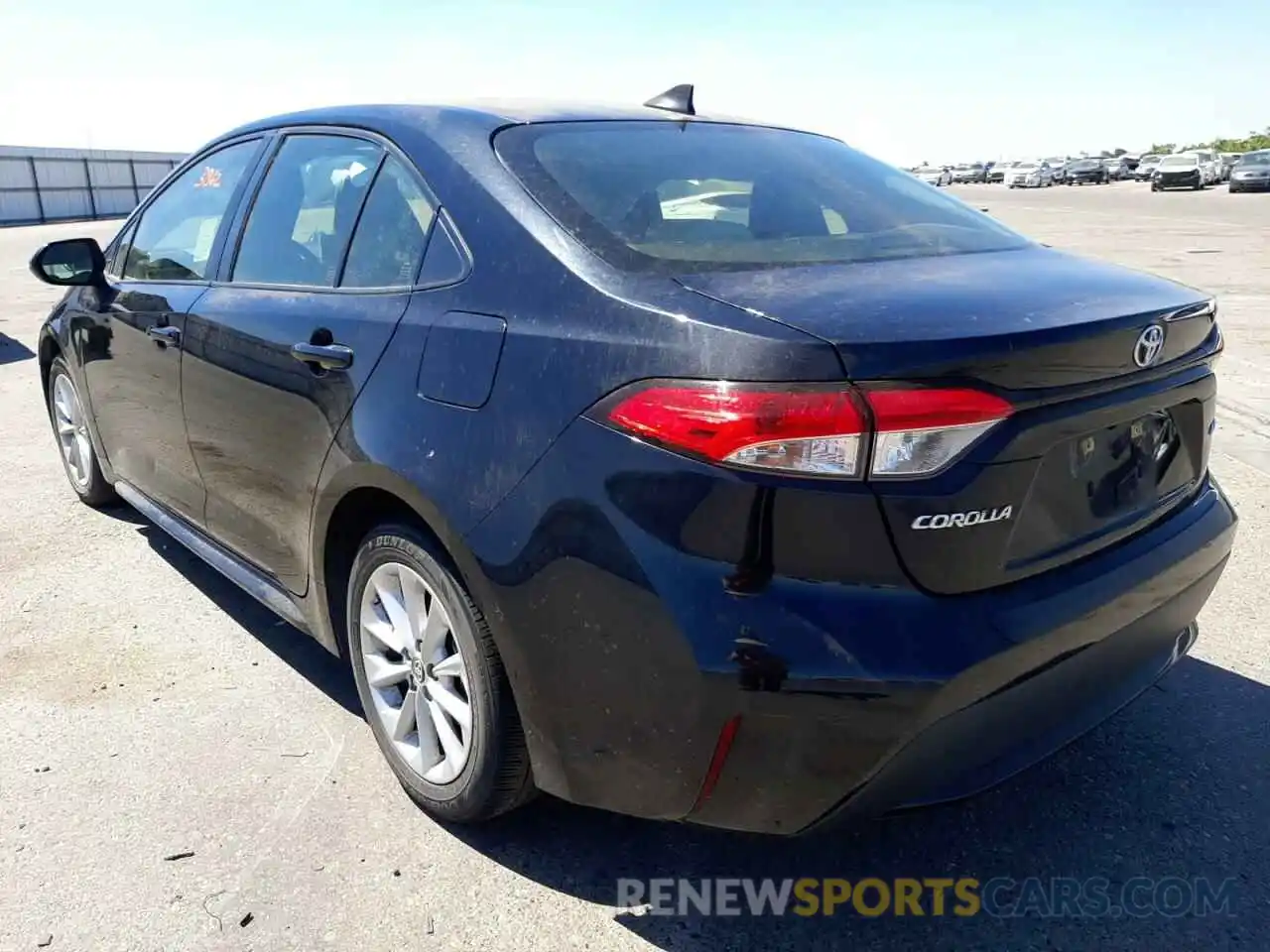 3 Photograph of a damaged car JTDHPRAEXLJ012586 TOYOTA COROLLA 2020