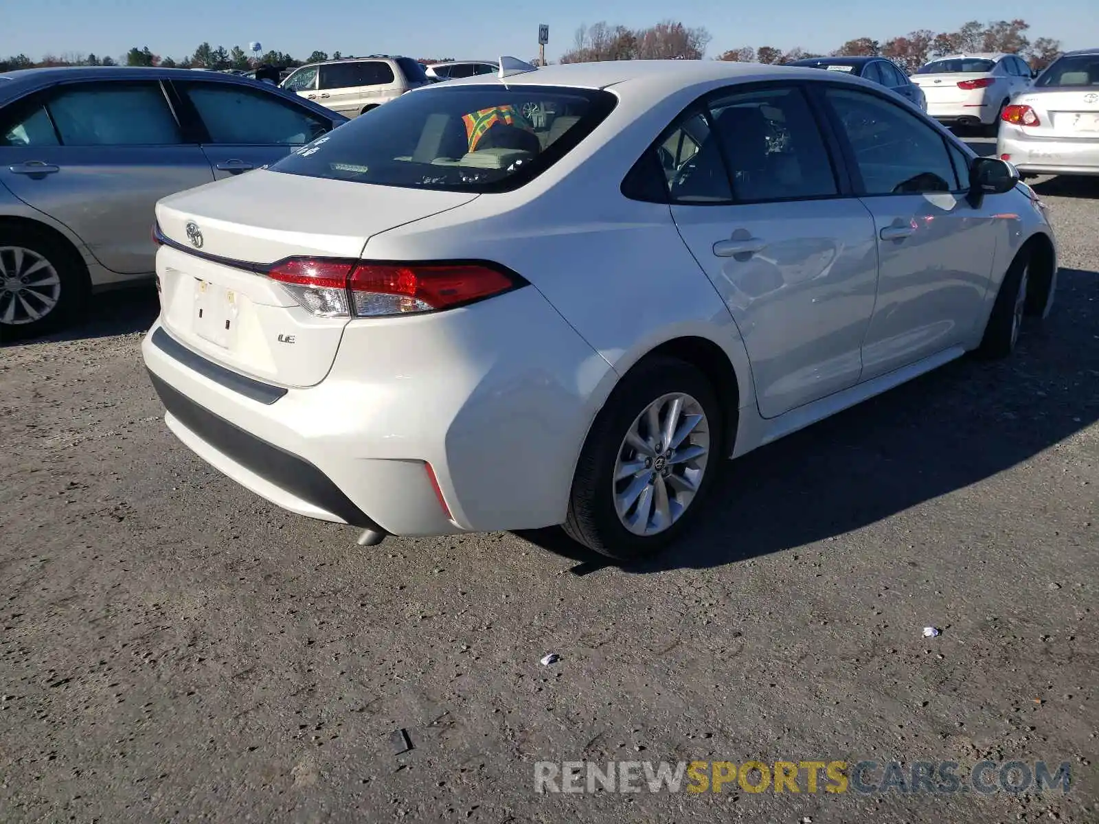 4 Photograph of a damaged car JTDHPRAEXLJ016525 TOYOTA COROLLA 2020