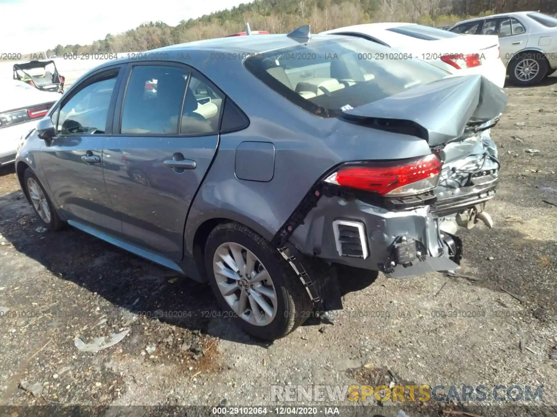 3 Photograph of a damaged car JTDHPRAEXLJ017366 TOYOTA COROLLA 2020