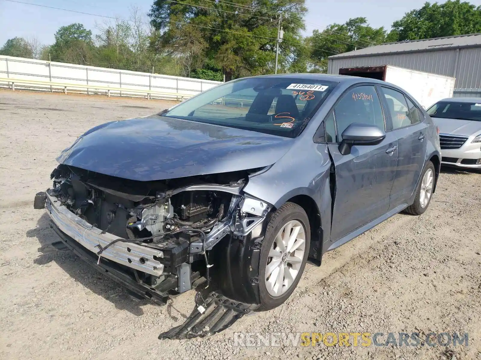 2 Photograph of a damaged car JTDHPRAEXLJ029677 TOYOTA COROLLA 2020