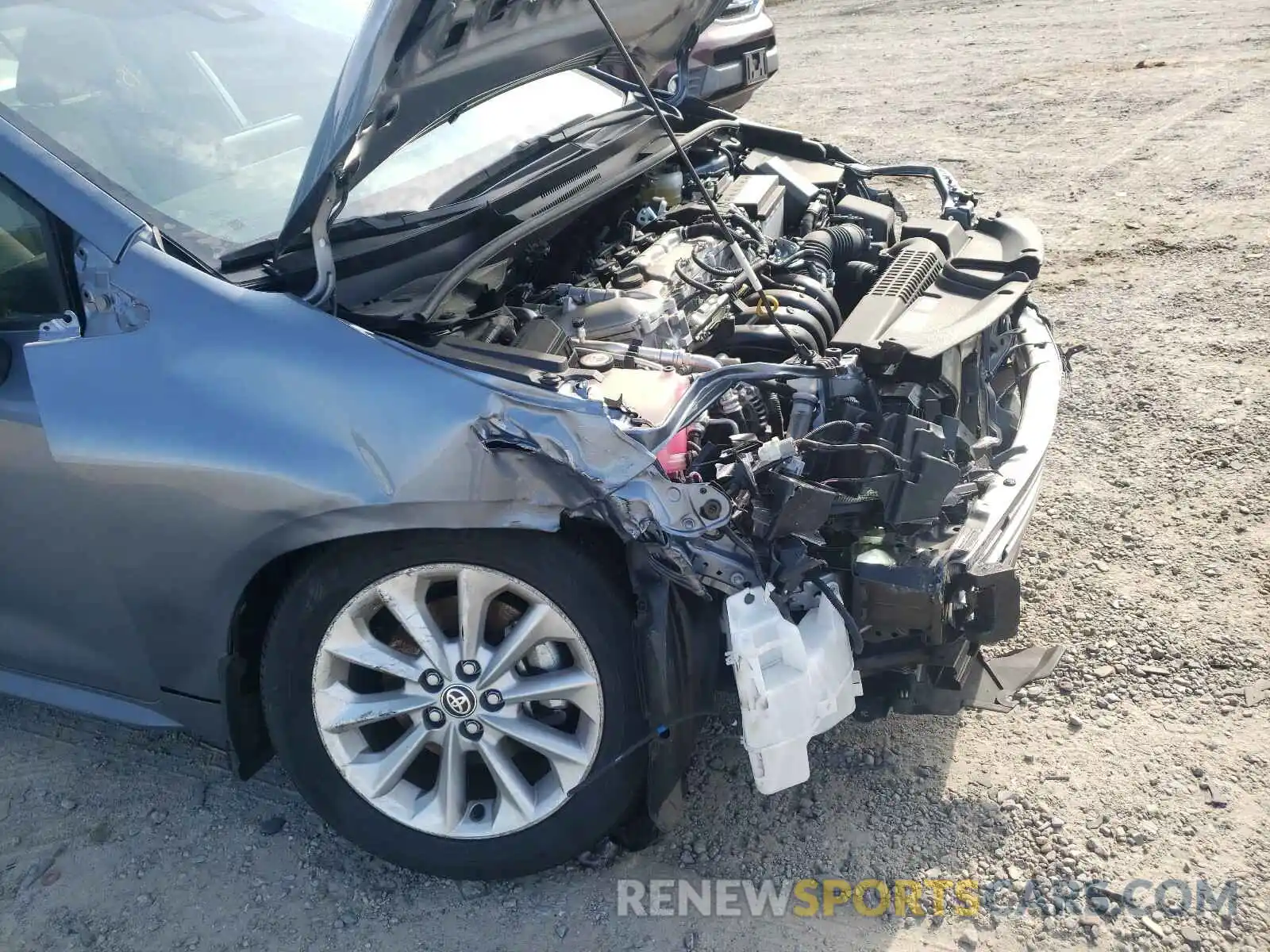 9 Photograph of a damaged car JTDHPRAEXLJ029677 TOYOTA COROLLA 2020