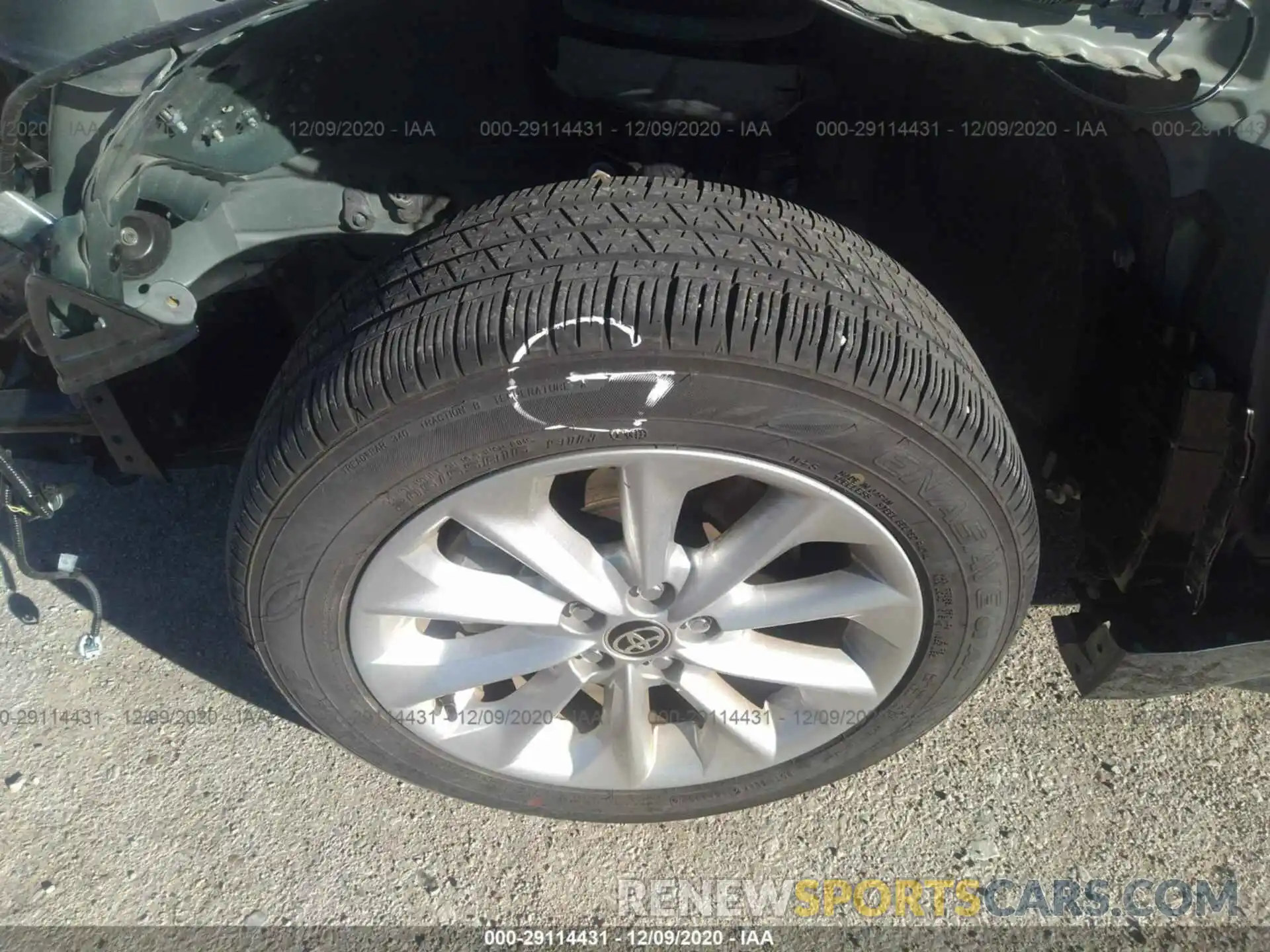 12 Photograph of a damaged car JTDHPRAEXLJ030179 TOYOTA COROLLA 2020