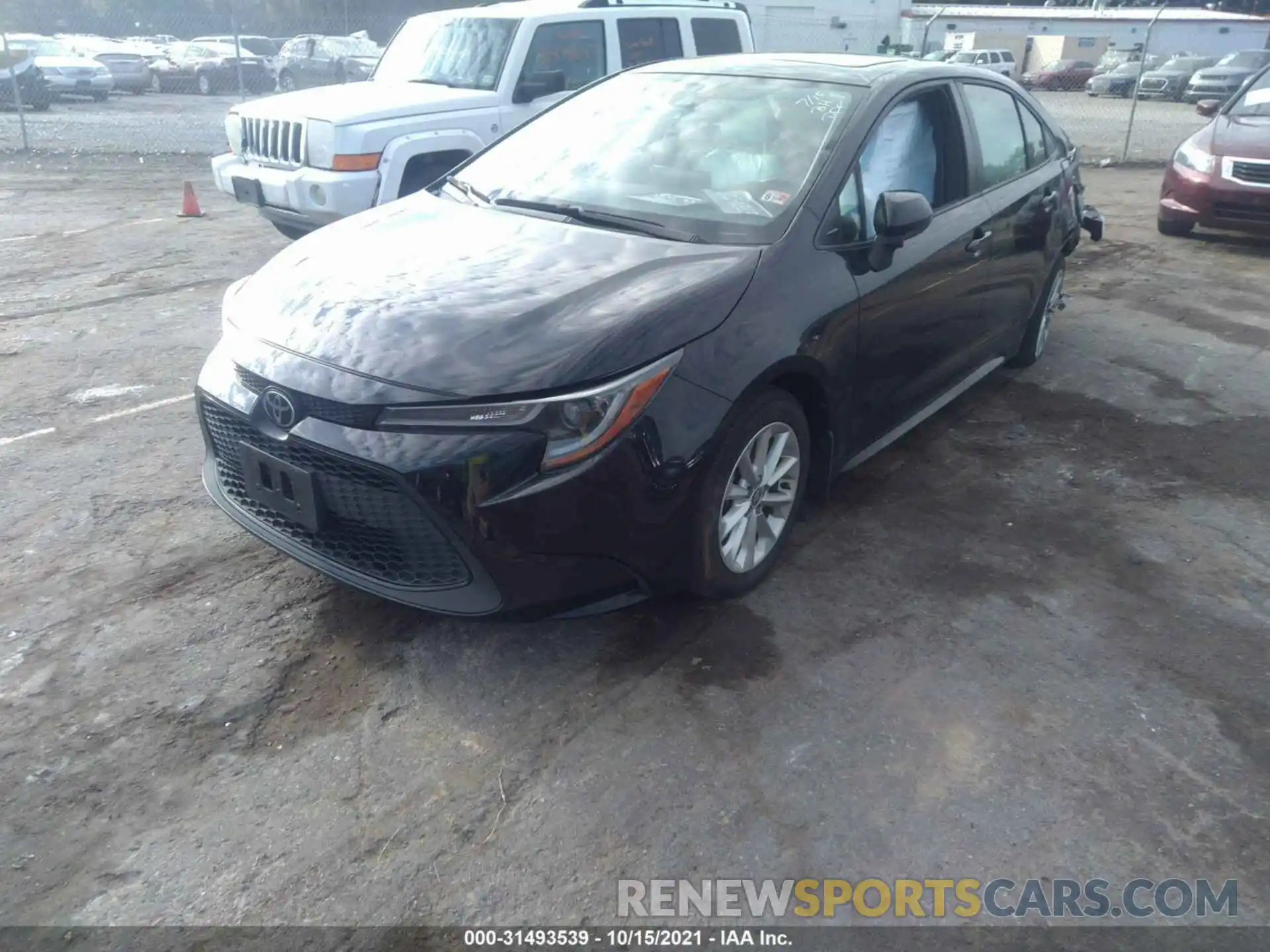 2 Photograph of a damaged car JTDHPRAEXLJ032269 TOYOTA COROLLA 2020