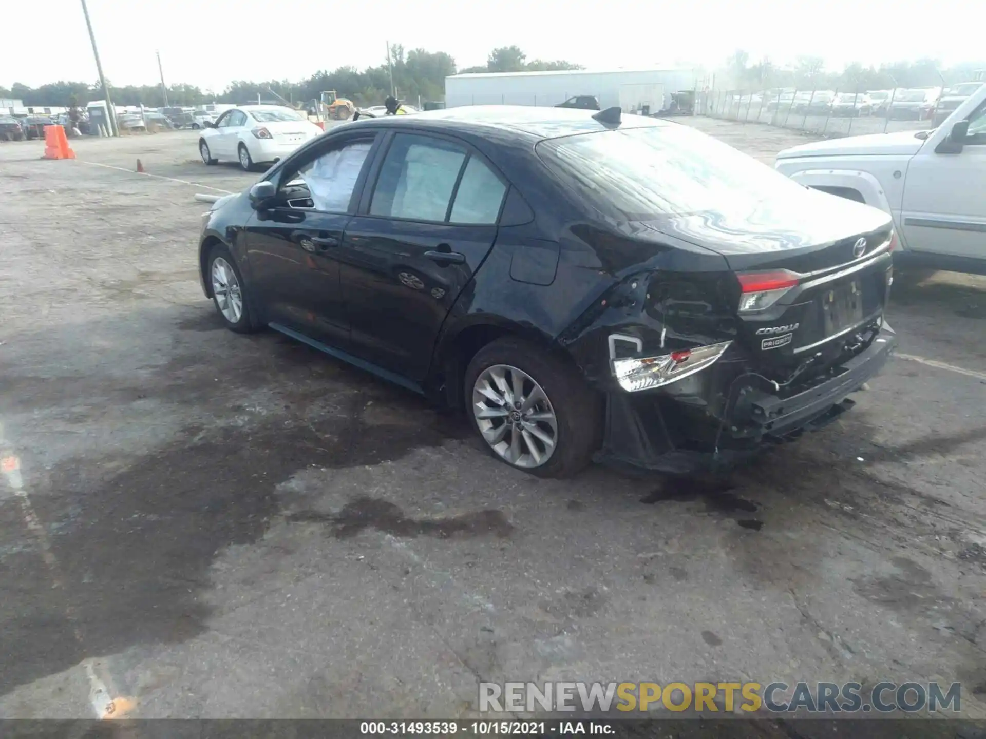 3 Photograph of a damaged car JTDHPRAEXLJ032269 TOYOTA COROLLA 2020