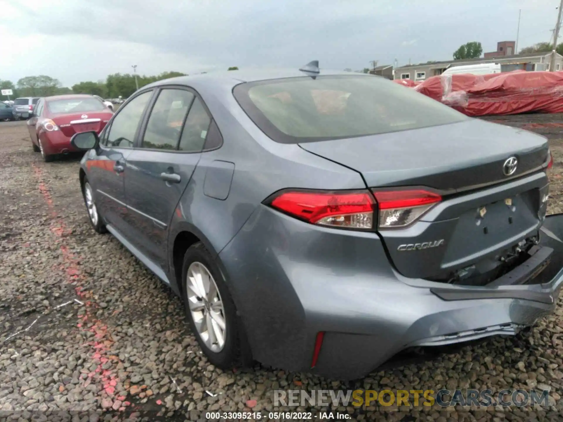 3 Photograph of a damaged car JTDHPRAEXLJ033549 TOYOTA COROLLA 2020