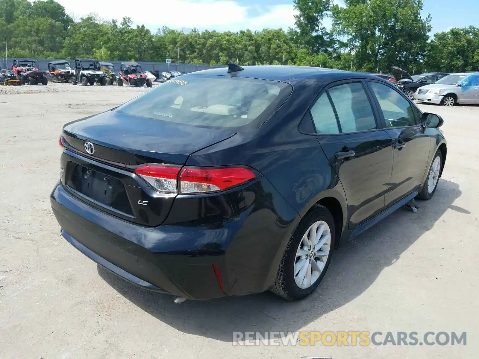 4 Photograph of a damaged car JTDHPRAEXLJ036189 TOYOTA COROLLA 2020