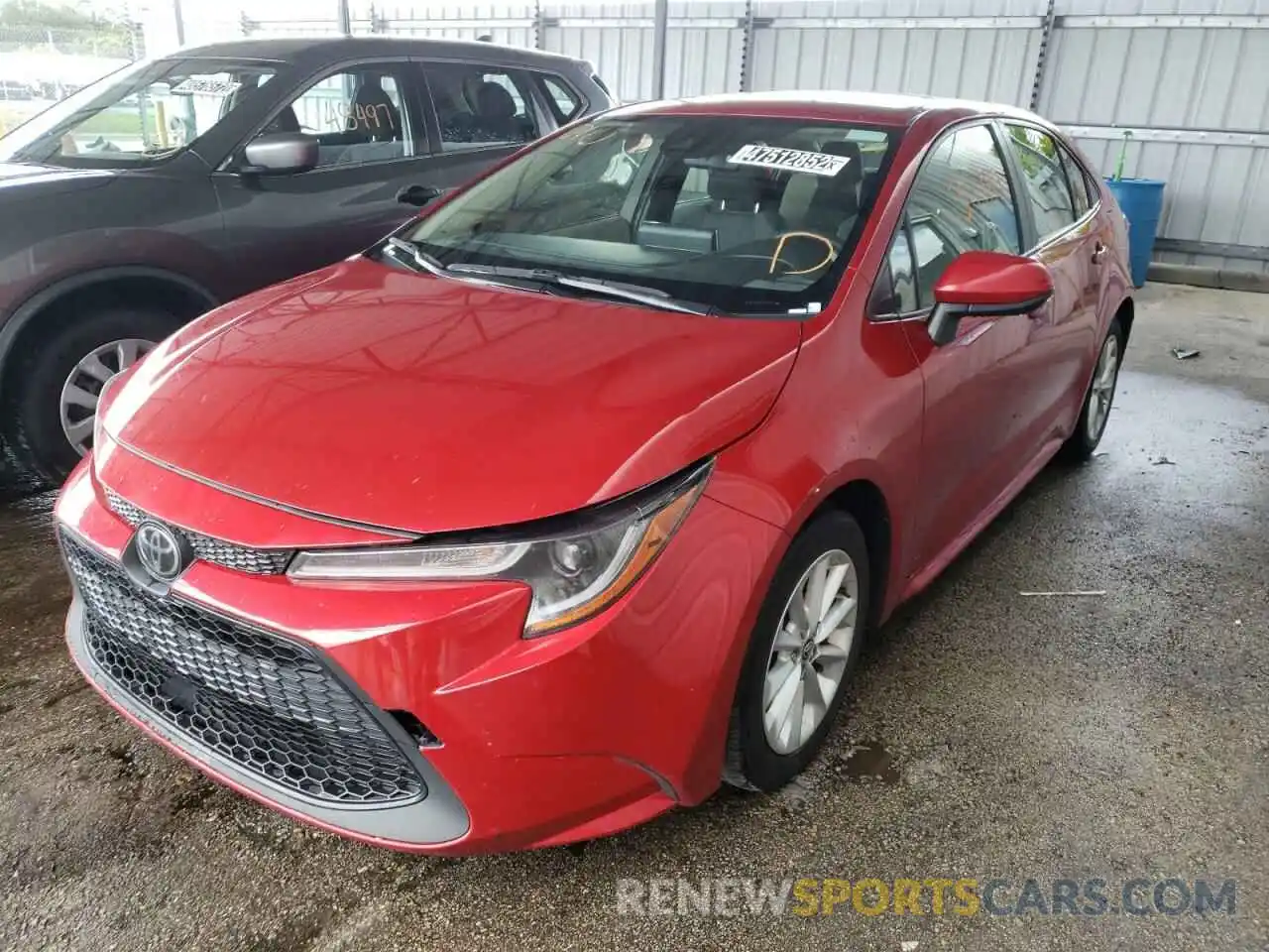 2 Photograph of a damaged car JTDHPRAEXLJ038749 TOYOTA COROLLA 2020