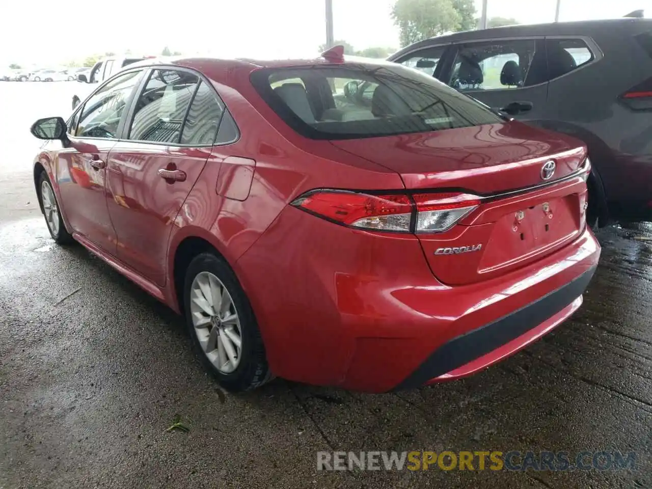 3 Photograph of a damaged car JTDHPRAEXLJ038749 TOYOTA COROLLA 2020