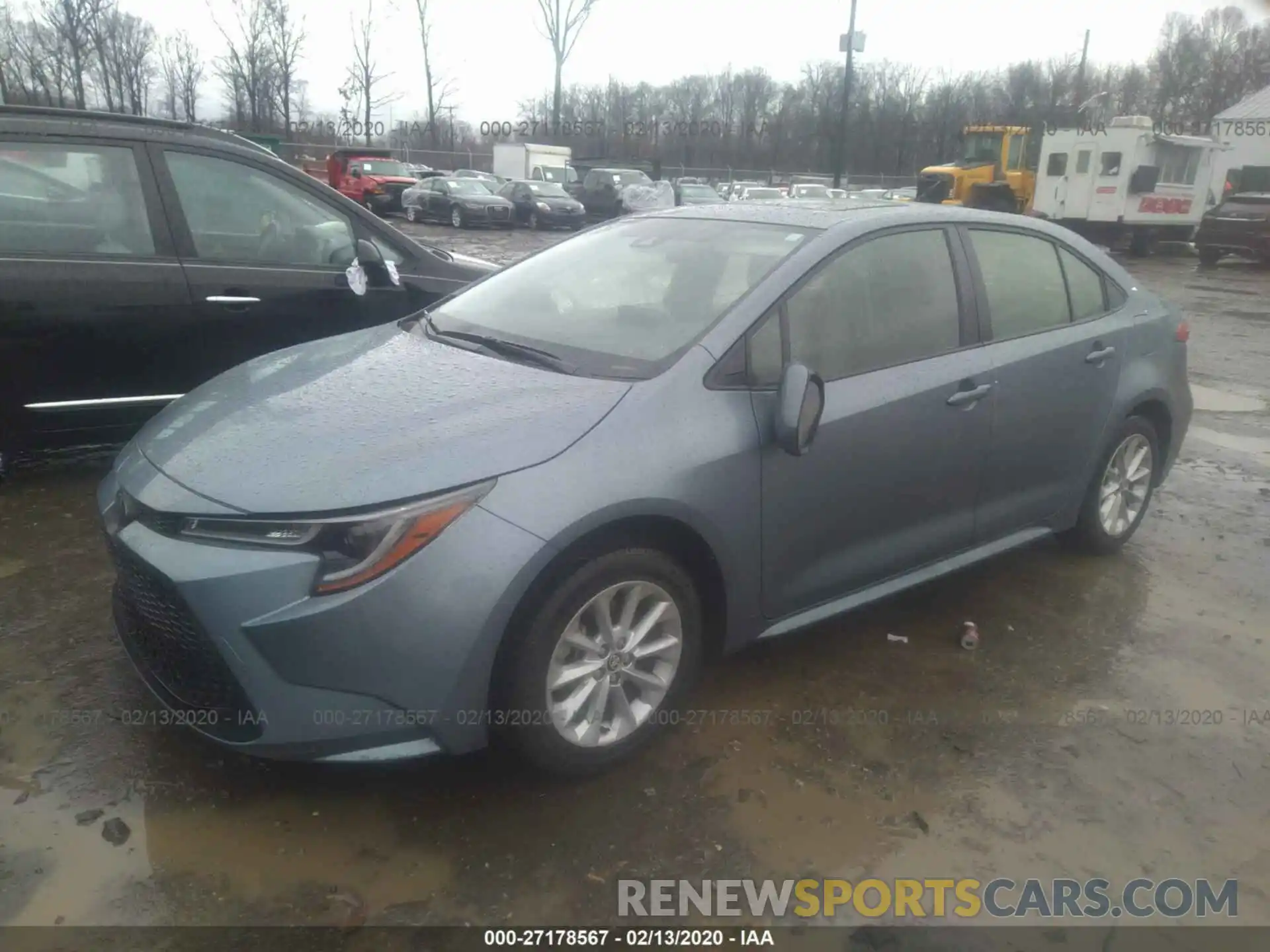 2 Photograph of a damaged car JTDHPRAEXLJ039755 TOYOTA COROLLA 2020