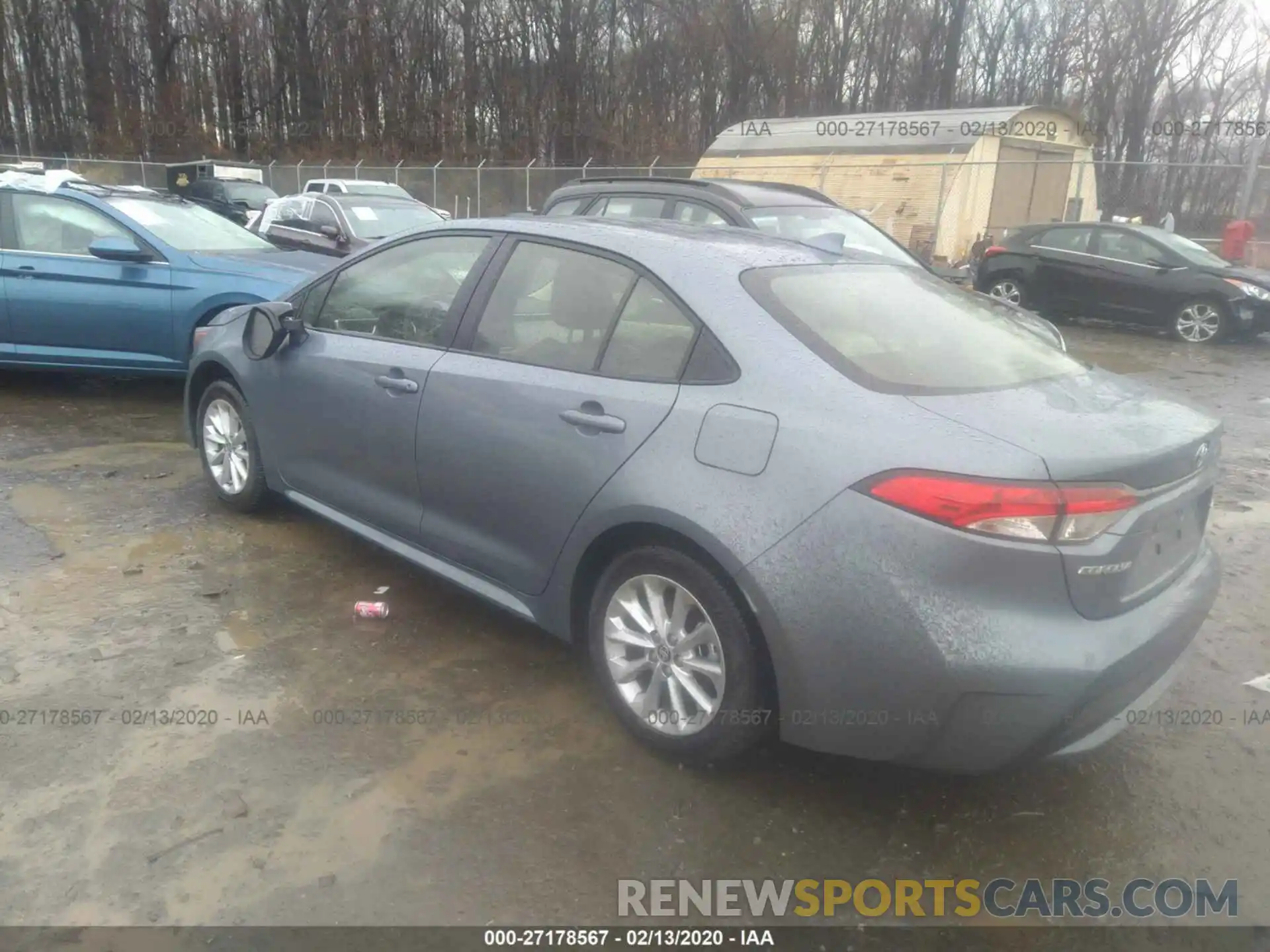 3 Photograph of a damaged car JTDHPRAEXLJ039755 TOYOTA COROLLA 2020