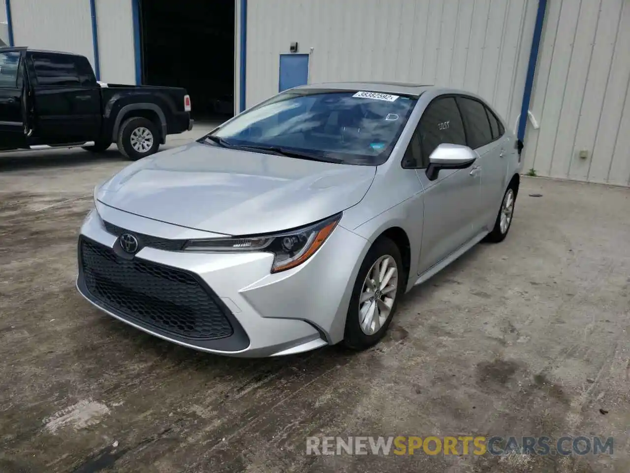 2 Photograph of a damaged car JTDHPRAEXLJ044616 TOYOTA COROLLA 2020